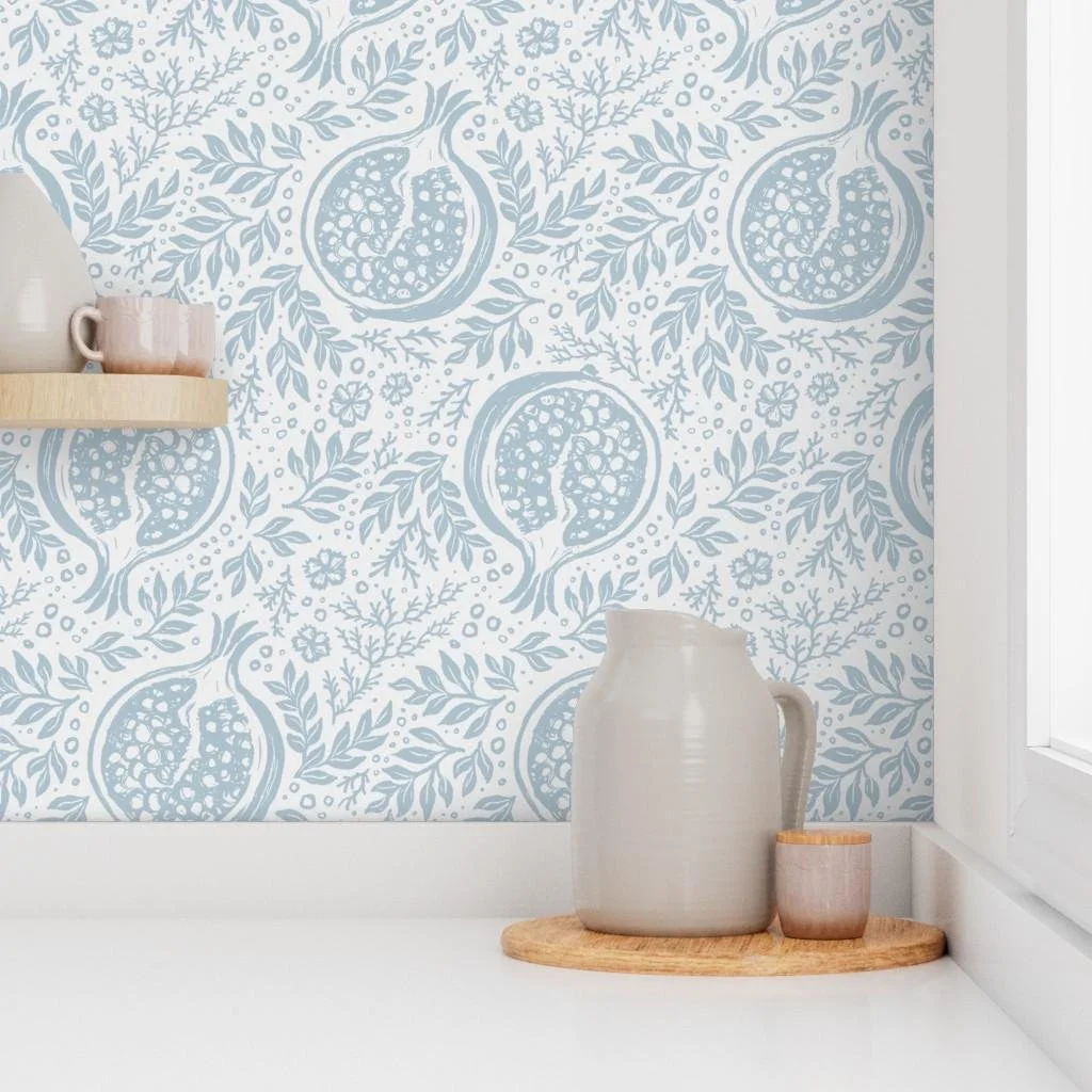 dusty-blue-pomegranate-botanical-wallpaper-kitchen-shelf.jpg