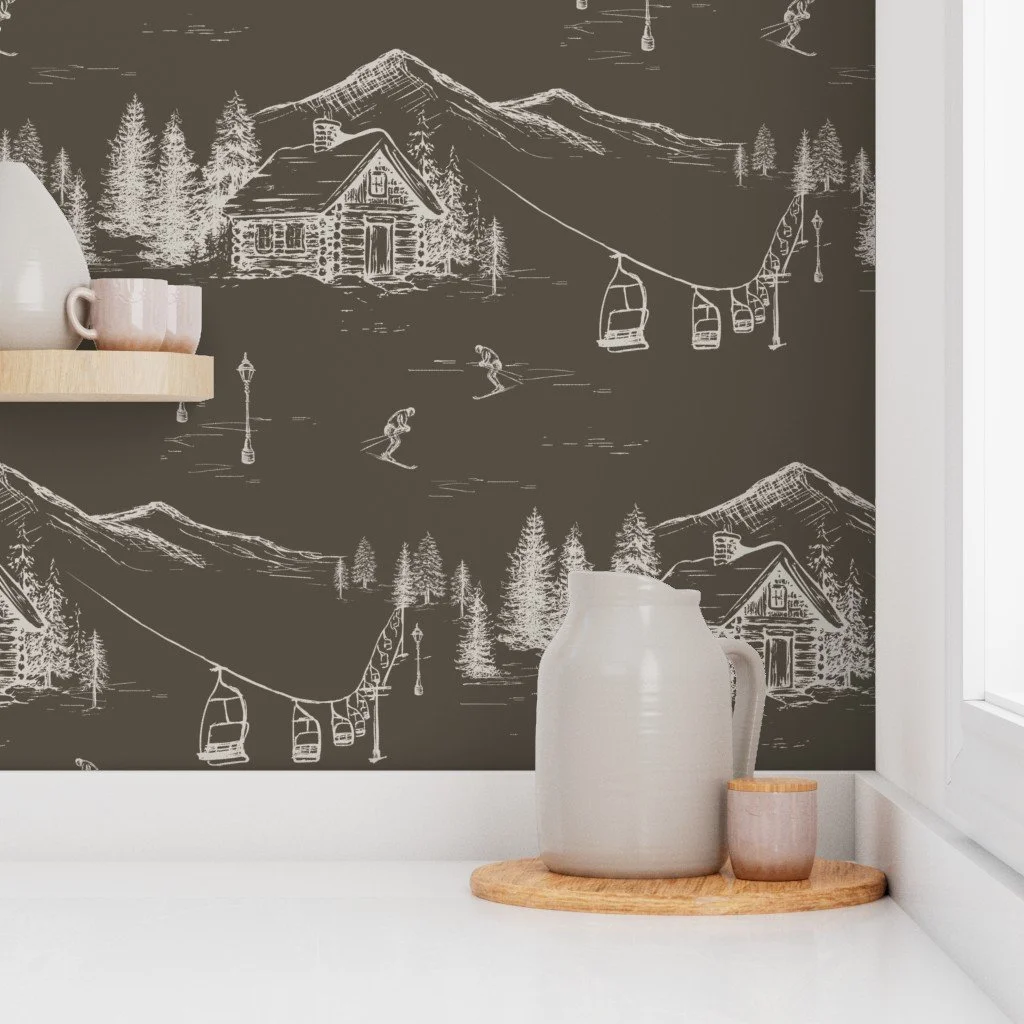 charcoal-brown-vintage-ski-toile-wallpaper-rose-lindo-04.jpg