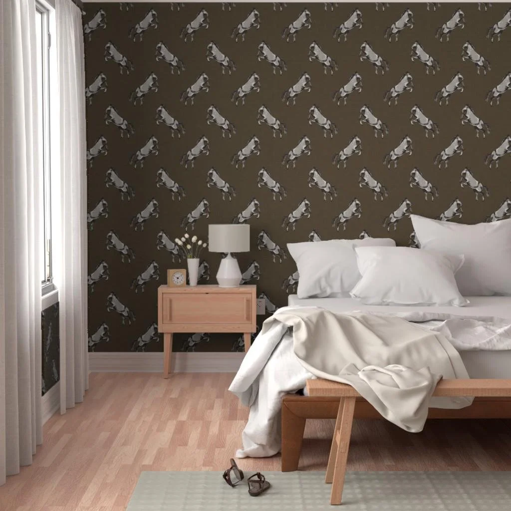 brown-wild-horse-wallpaper-bedroom-accent-wall.jpg