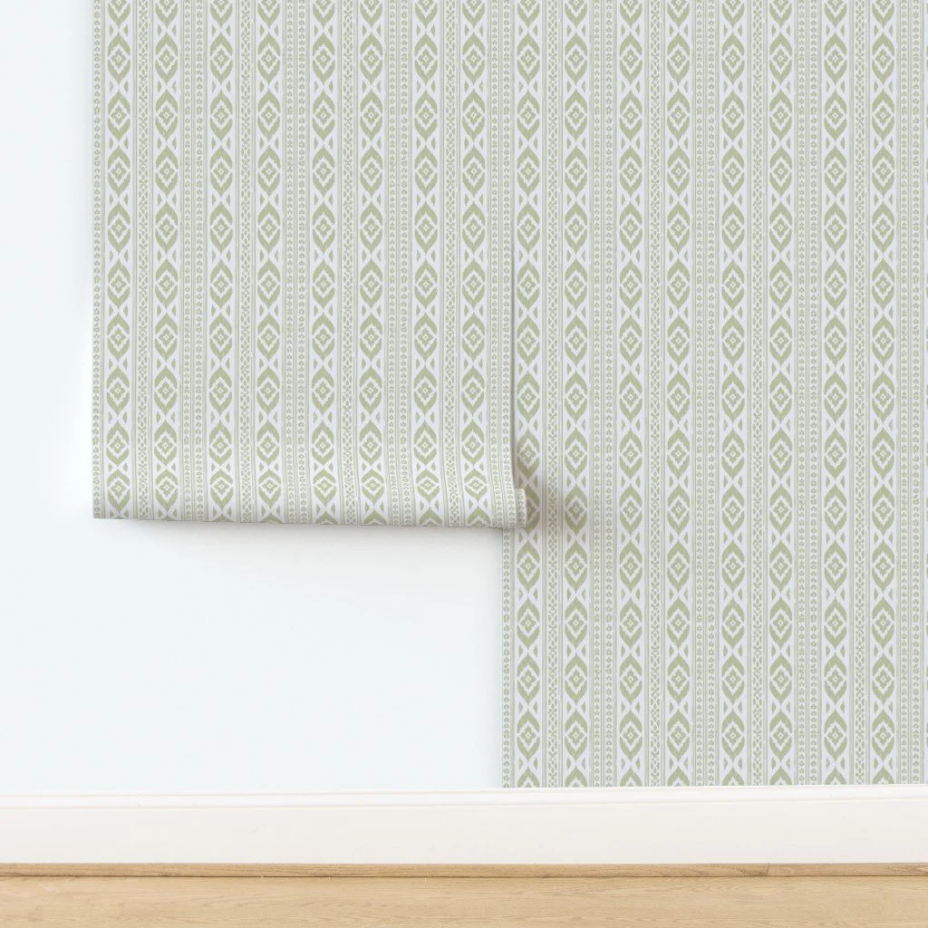 sage-green-ikat-stripe-wallpaper-rose-lindo-01.jpg