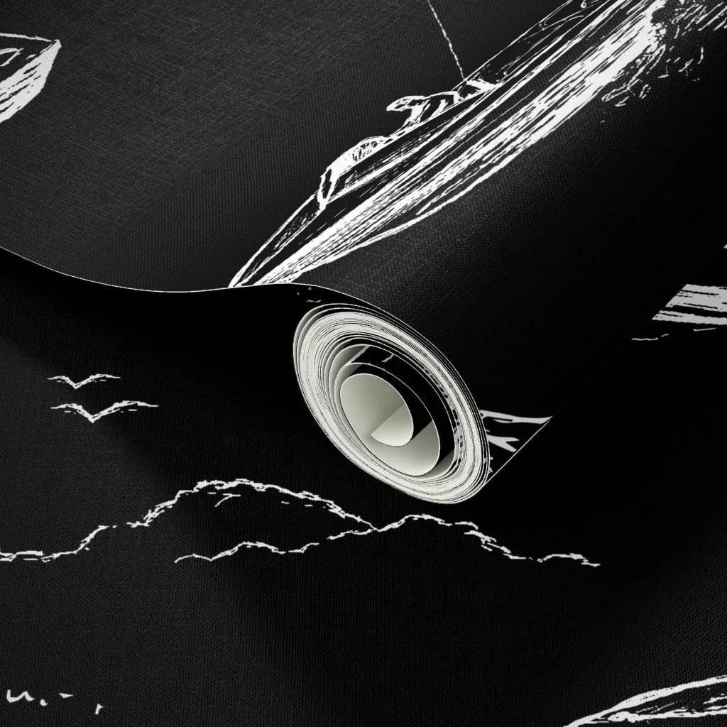 black-lake-house-boat-toile-wallpaper-texture-closeup.jpg