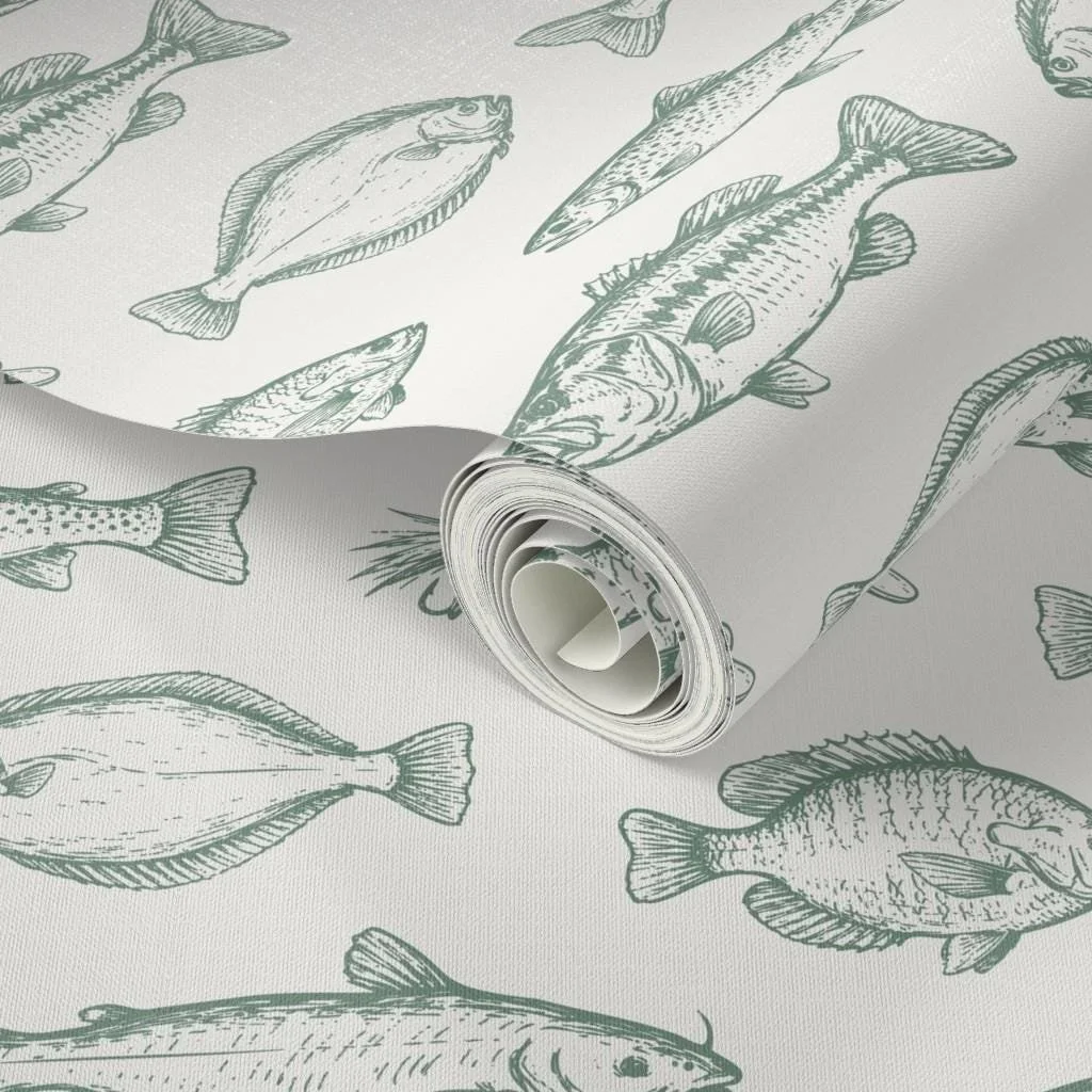 sage-green-vintage-fish-sketch-wallpaper-texture-closeup.jpg