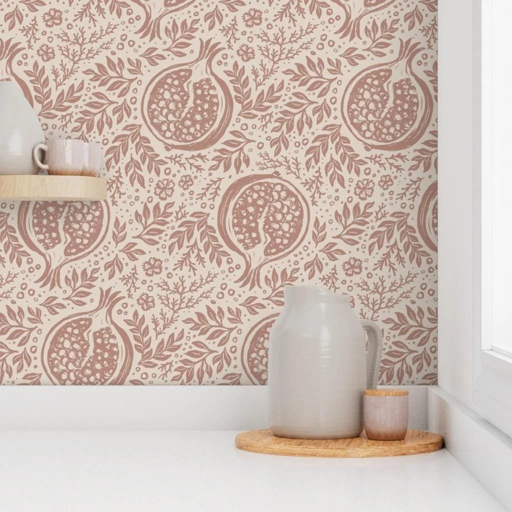 terracotta-pomegranate-botanical-wallpaper-kitchen-shelf.jpg