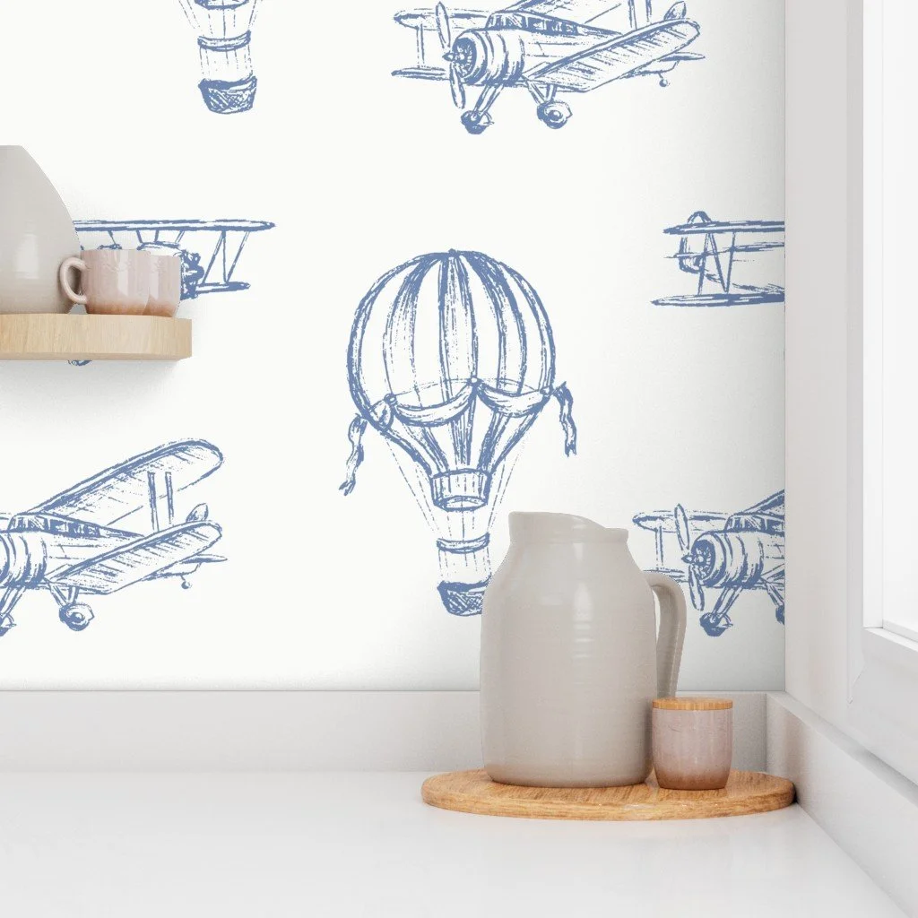 vintage-airplanes-baby-kids-room-nursery