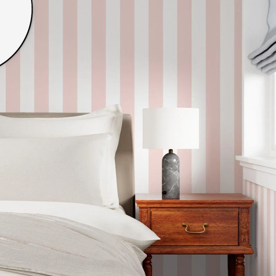 pink-wide-awning-stripe-wallpaper-bedroom-nightstand.jpg