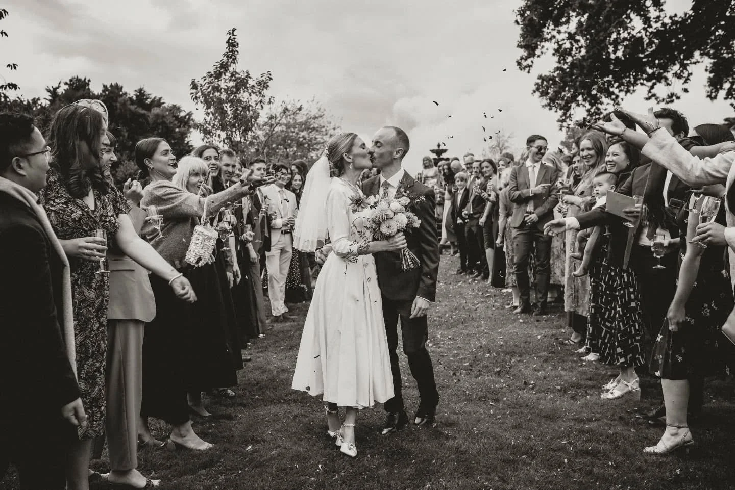 Confetti. A kiss. The escape. The Lawn.

Venue @thelawnrochford 

#thelawnrochford 
#essexweddingphotographer
#londonweddingphotographer 
#blackandwhitephotography
#confetti