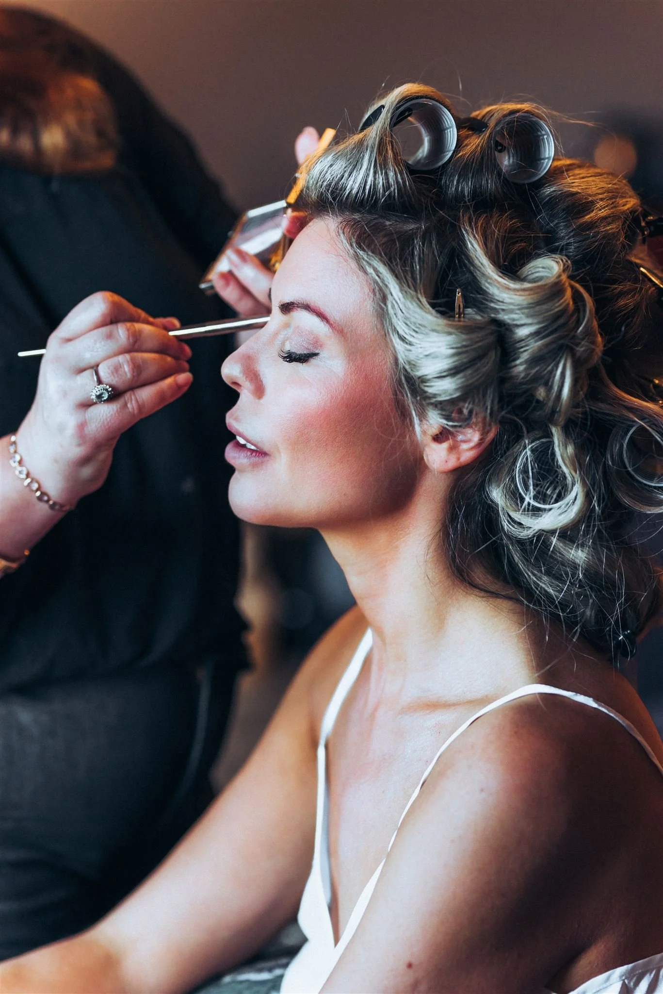 Creative wedding photographer Essex, Bridal prep, documentary wedding photographer, London wedding photographer, Dunston Hall