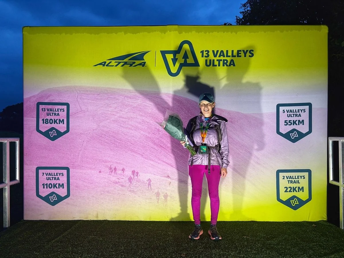 Huge shoutout to @ladyraeburn for absolutely CRUSHING her very first ultra this weekend! 🙌 She took on the @13valleysultra 5 Valleys route &mdash; 58.4km with 2,500m elevation &mdash; and smashed it in under 11 hours 🔥

When Louisa and I started wo