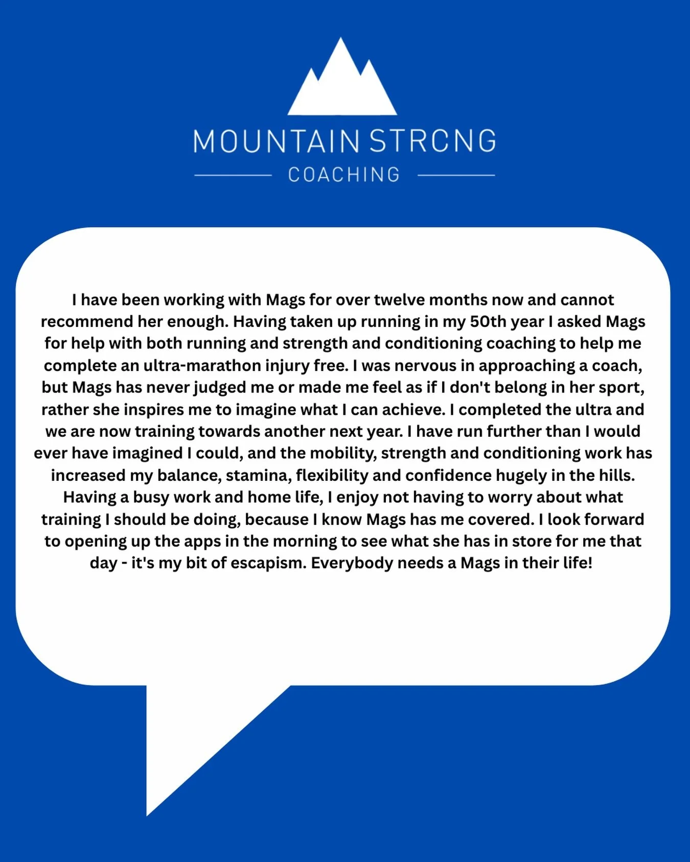 ⚡️Athlete Testimonials ⚡️

 #ultraruncoach#ultrarunners #mountainstrongcoaching #testimonials #strengthcoach