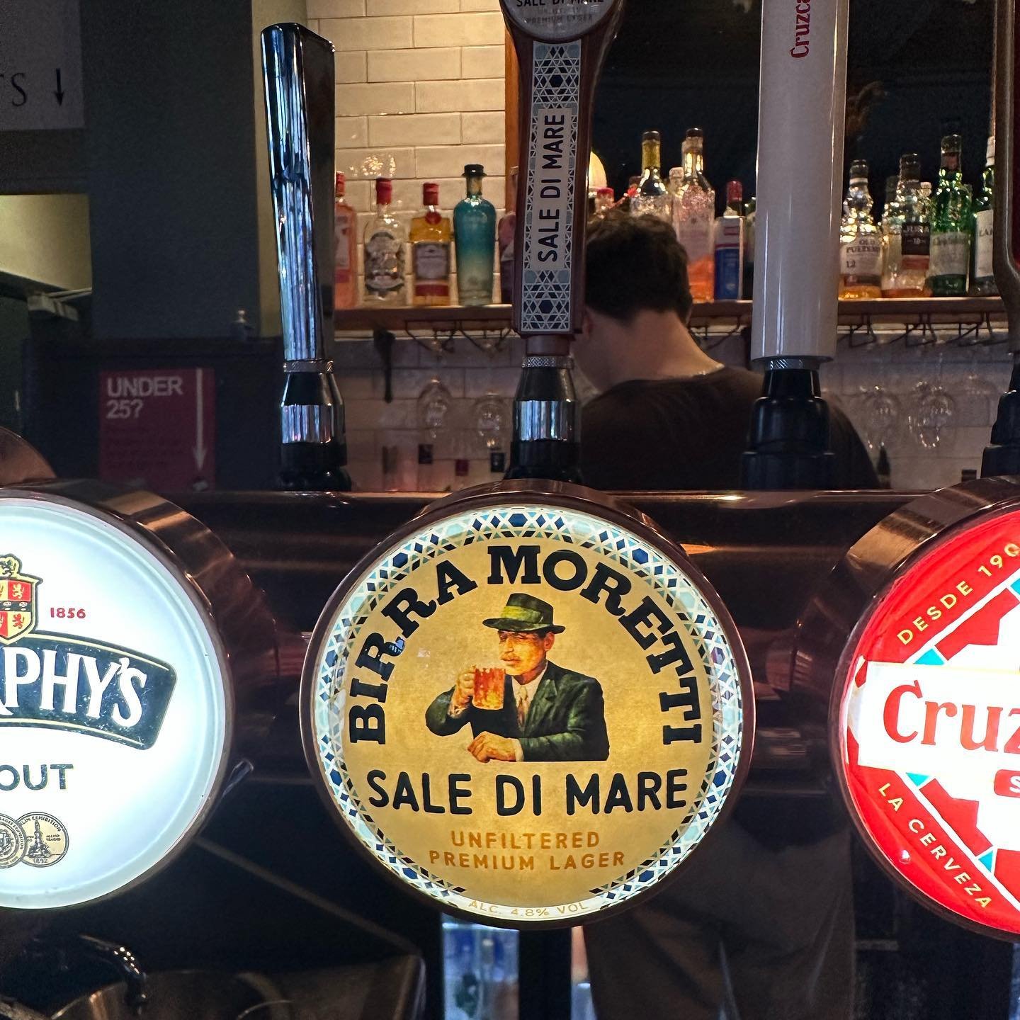 New on our line up! Moretti Sale di Mare and Orchard Thieves cider! Come and try a pint 🍻🍺