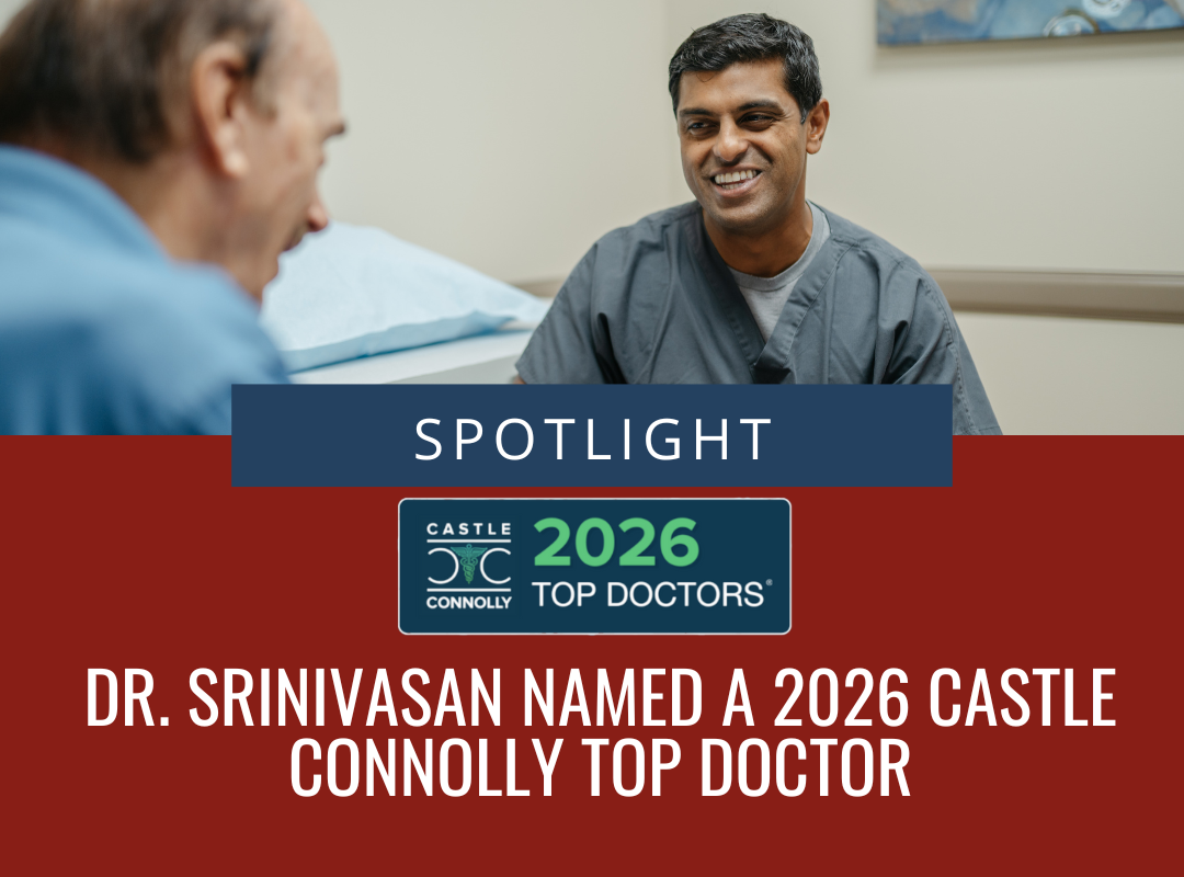 Dr. Ramesh Srinivasan Named a 2026 Castle Connolly Top Doctor