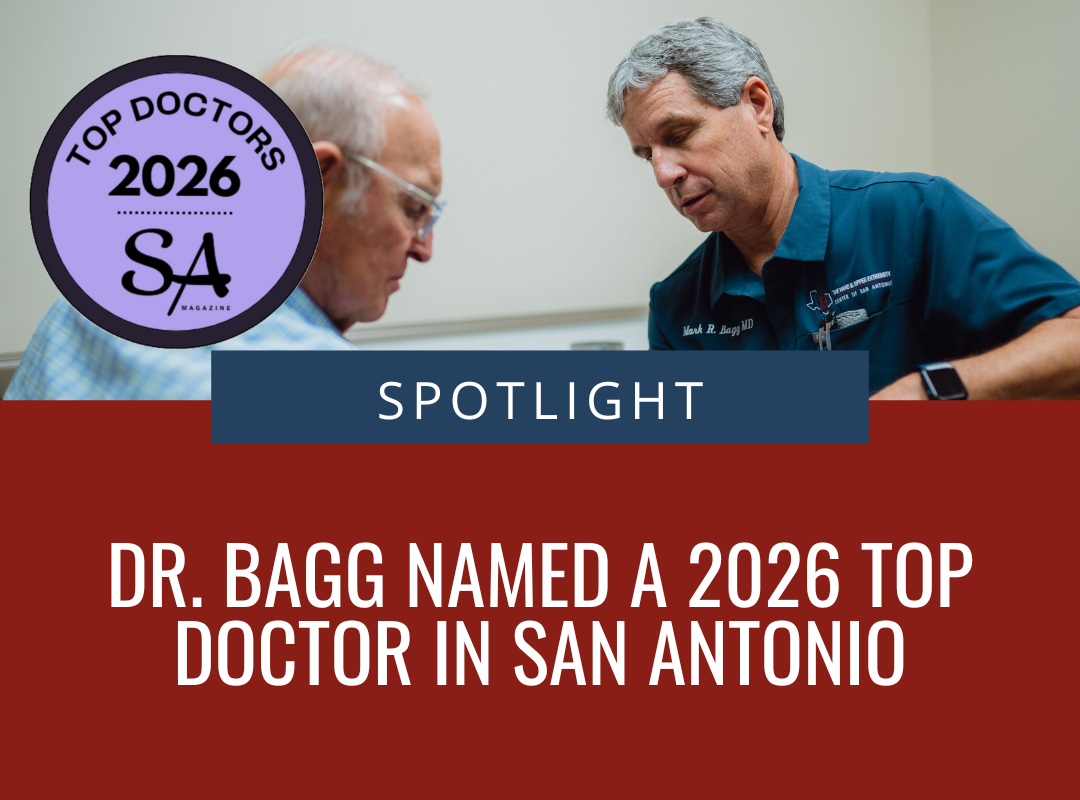Dr. Bagg Named a 2026 Top Doctor in San Antonio
