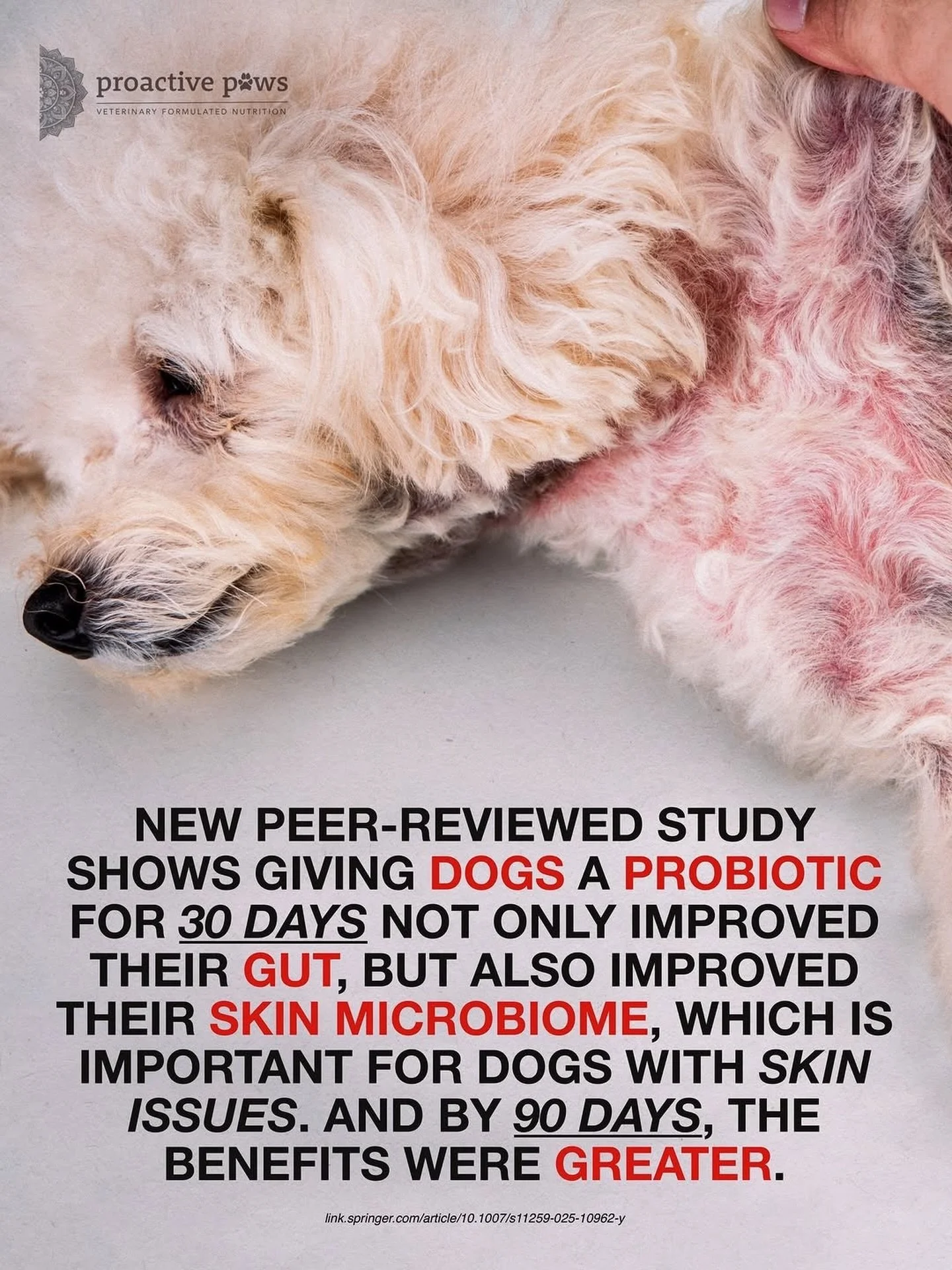 Get @reshare_app &bull; @proactivepawsproducts &ldquo;These findings show the systemic influence of Oral daily probiotic and postbiotic supplementation in shaping microbial communities across both sites and support its use to promote overall canine h
