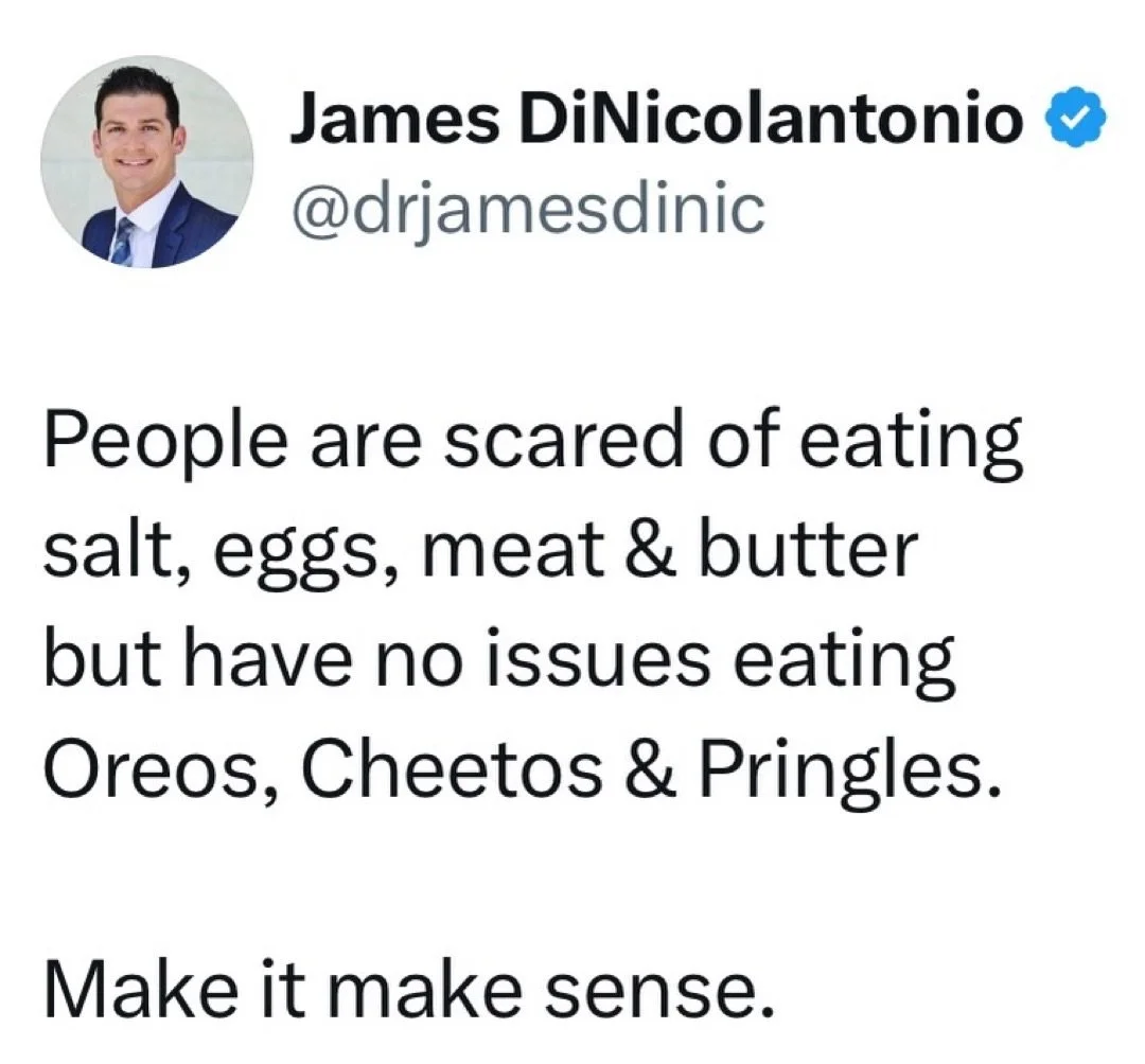 Get @reshare_app &bull; @drjamesdinic Drop a 💯 if you agree. 👉If you are looking for the ultimate guide to weight loss and eating healthy check out my book The Obesity Fix on Amazon. @drjamesdinic

The Obesity Fix is packed full of tips to help you