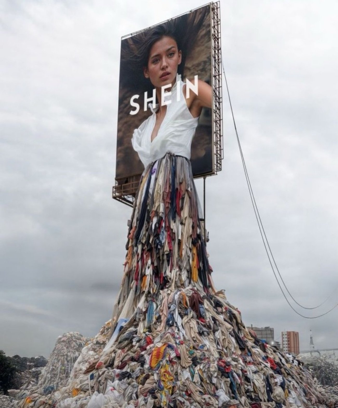 Get @reshare_app &bull; @climateinsiders SHEIN just hit a $100 billion valuation.

But here&rsquo;s the question: is it really worth it?

We already have enough clothes to dress 6 generations.
And yet, we churn out 100 billion new items every year.


