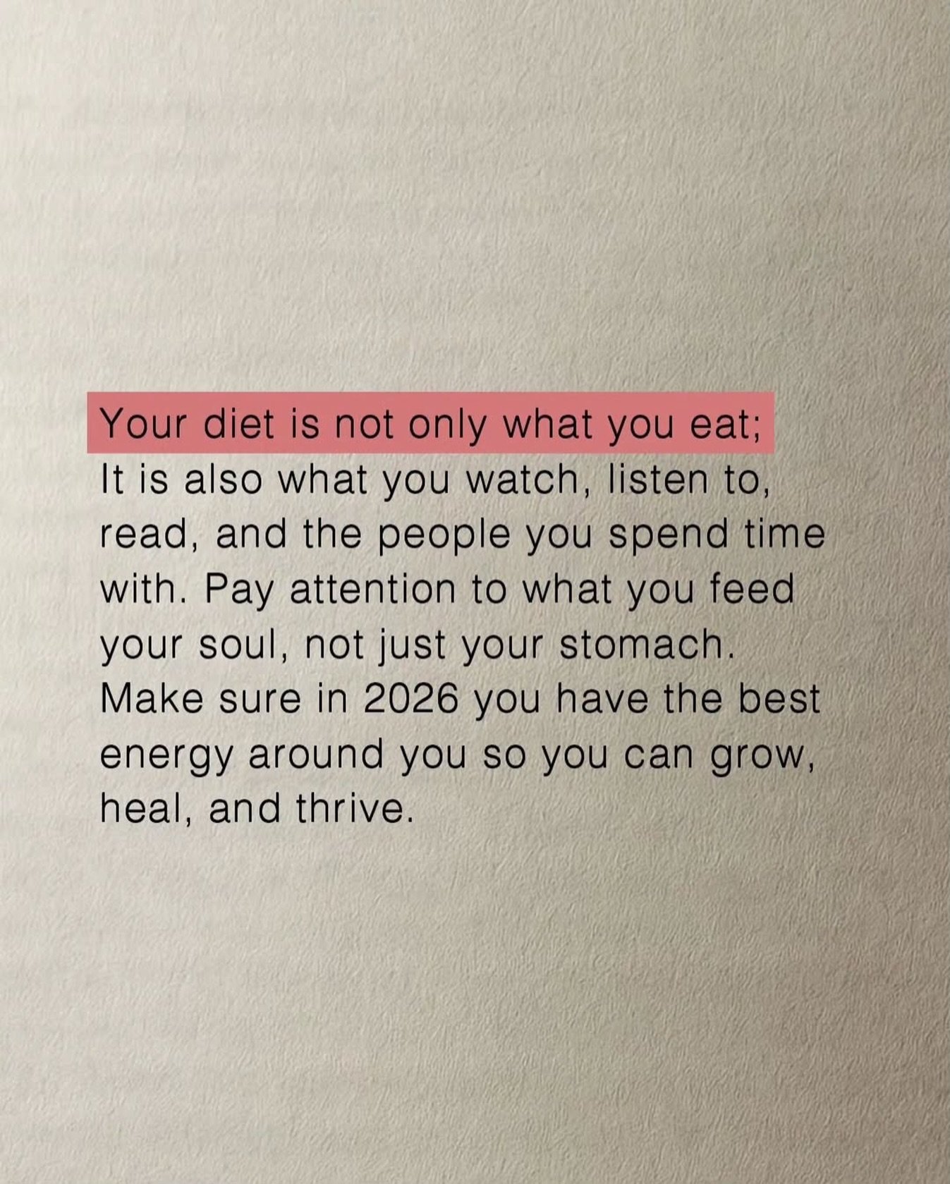 Get @reshare_app &bull; @lawofattractionlive Hey LOA Fams, Tiberius here. Lately I&rsquo;ve been thinking about the idea of a &ldquo;diet,&rdquo; and not just the food kind. Because what we consume every day goes so far beyond what&rsquo;s on our pla