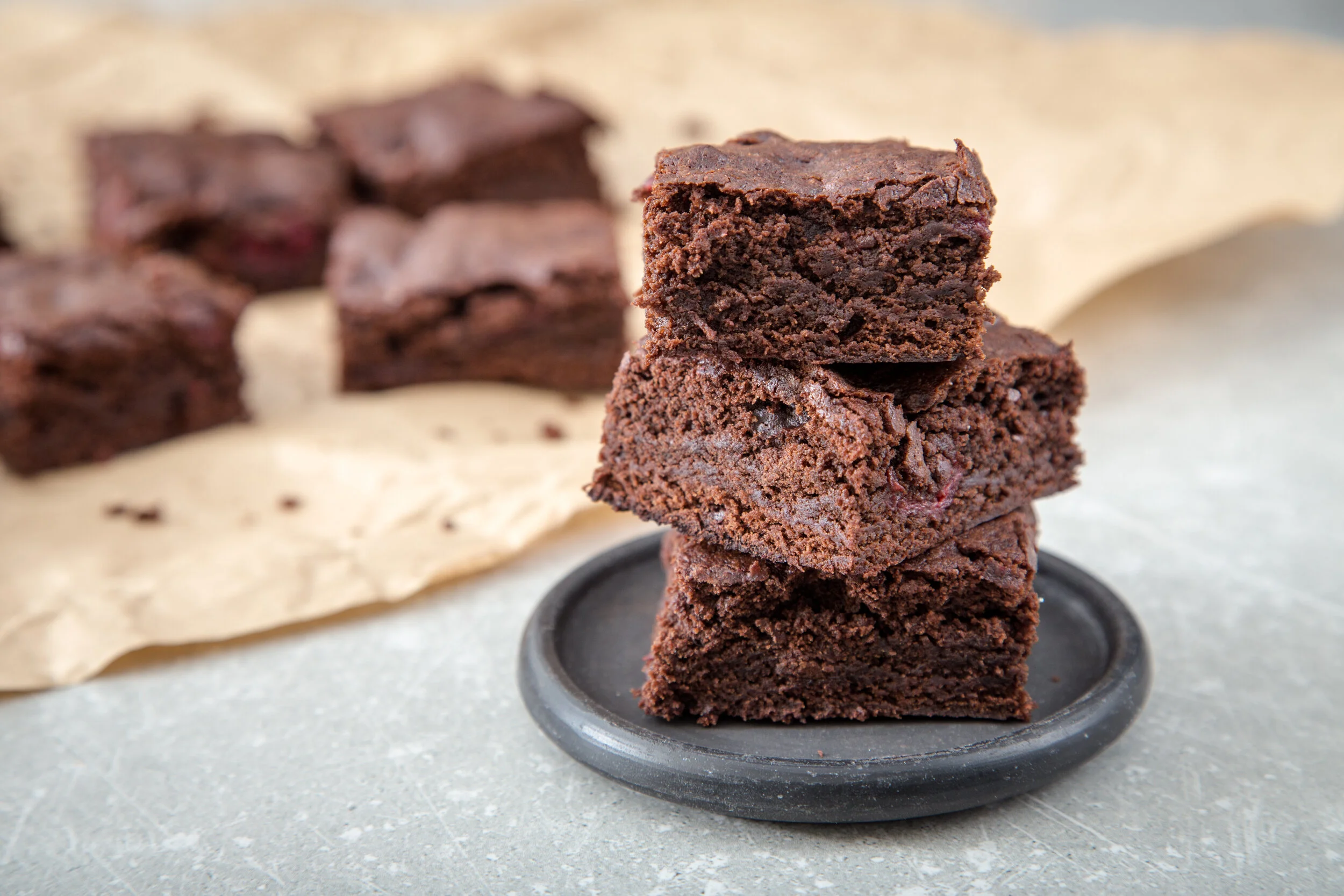 Chocolate-Pumpkin Brownies