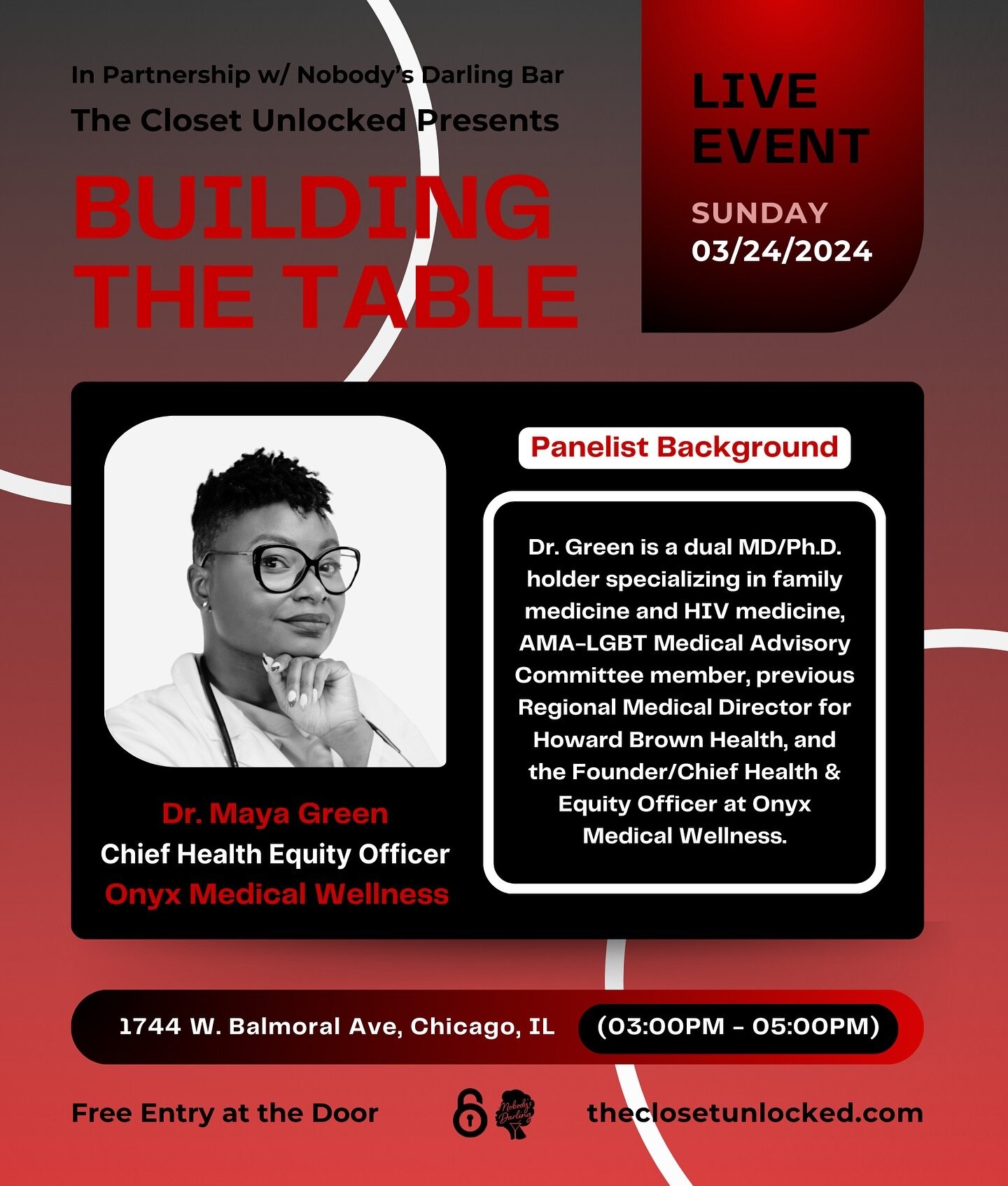 Celebrating #InternationalWomensDay with our first panelist Dr. Maya Green (@drmaya100), Founder and Chief Health Equity Officer of Onyx Medical Wellness (@onyxmedicalwellness) 🩺

Dr. Green is a dual MD/Ph.D. holder specializing in family medicine a