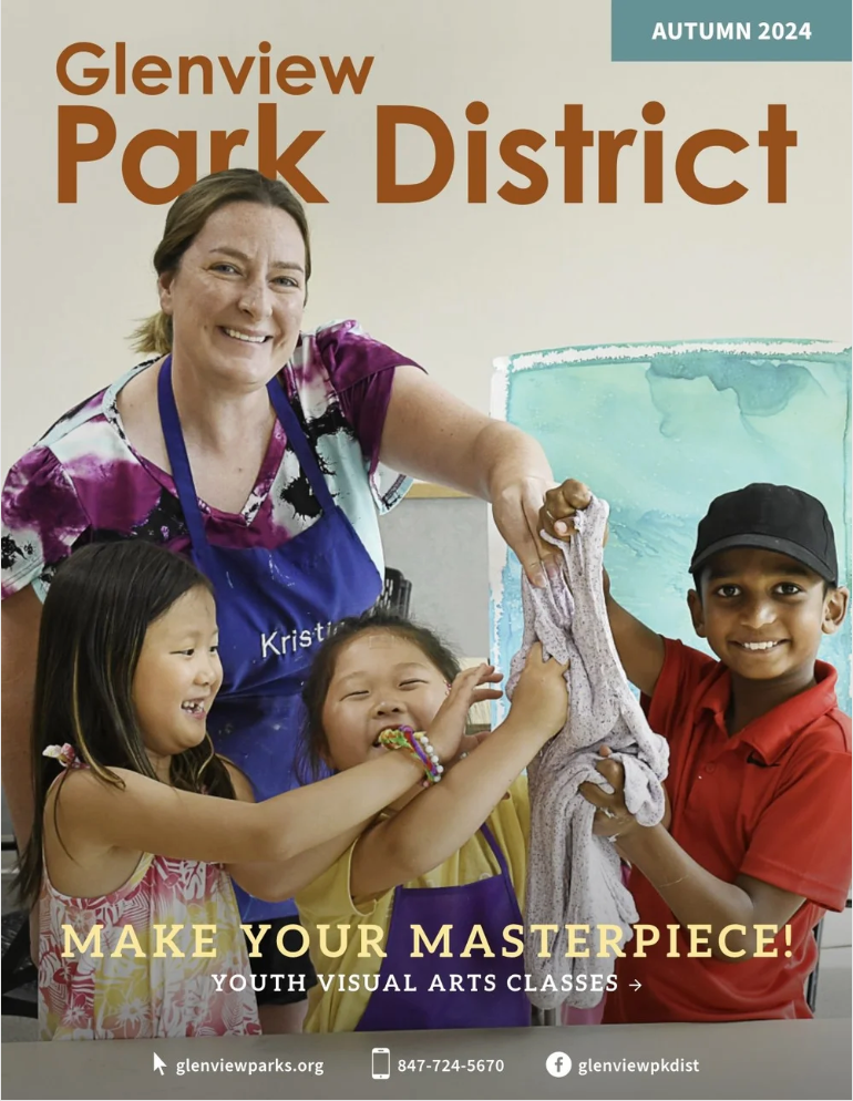 The 2024 Glenview Park District Fall Guide (Cover Photo by Jason Isele/Glenview Park District)