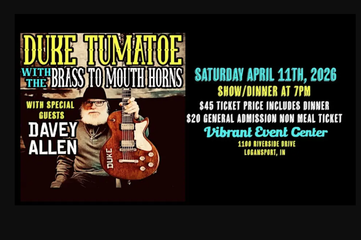 Dinner & a Show: Duke Tumatoe & Brass to Mouth Horns with Davey Allen!