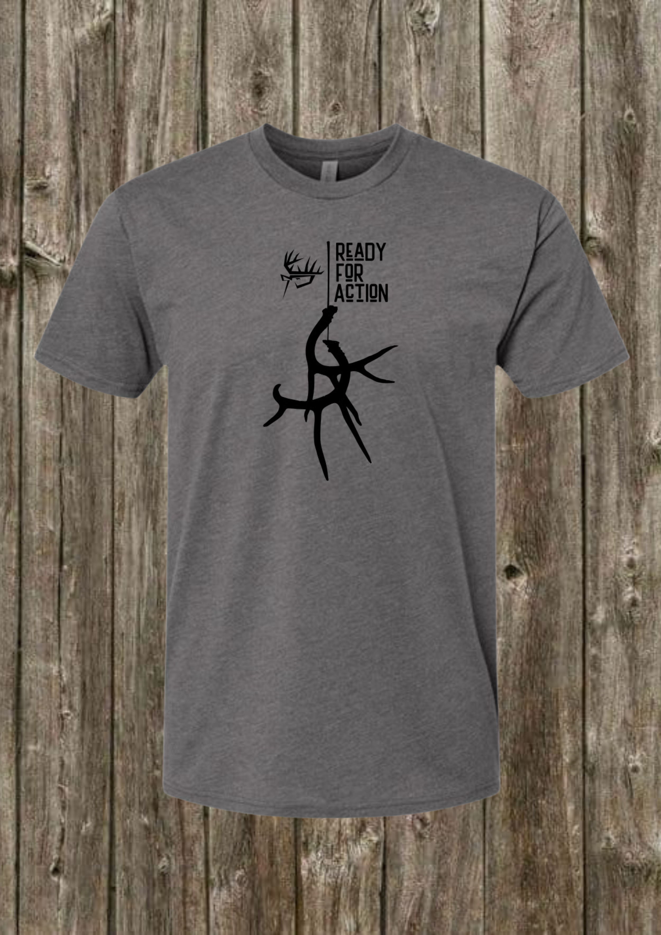 Ready for Action - Gray T Shirt.png
