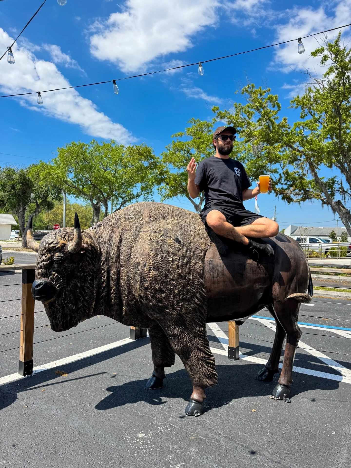 Anthony climbed on Brewtus to tell you: our new beer HefHopAnonymous is just what you need to get in your happy place. We also have a limited run of our new logo shirts&hellip;come get them before they&rsquo;re gone 👀