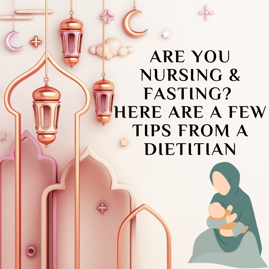 If you are breastfeeding and fasting this Holy month of Ramadan, then this post is for you. Scroll through for a tips that will help you stay nourished and ensure your body is handling breastfeeding and fasting.
Remember to consult with your healthca