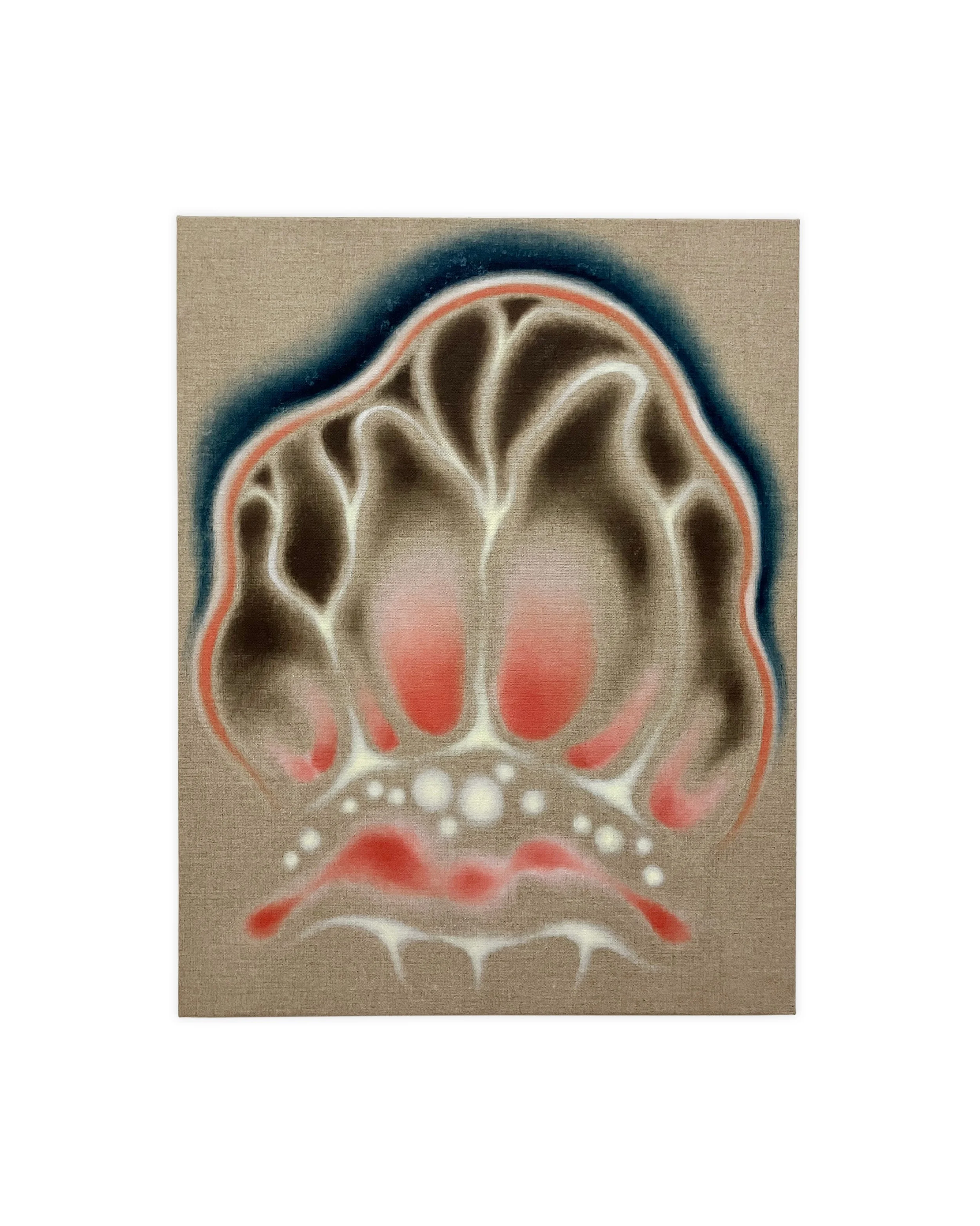 Node, 2025, Oil on linen, 18 x 14 inches

