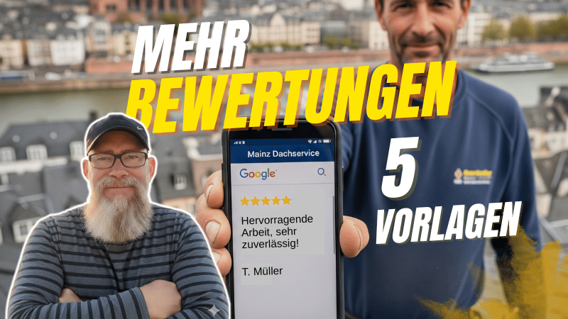 Bewertungen sammeln: 5 Vorlagen für Ihr Handwerk (Mainz)