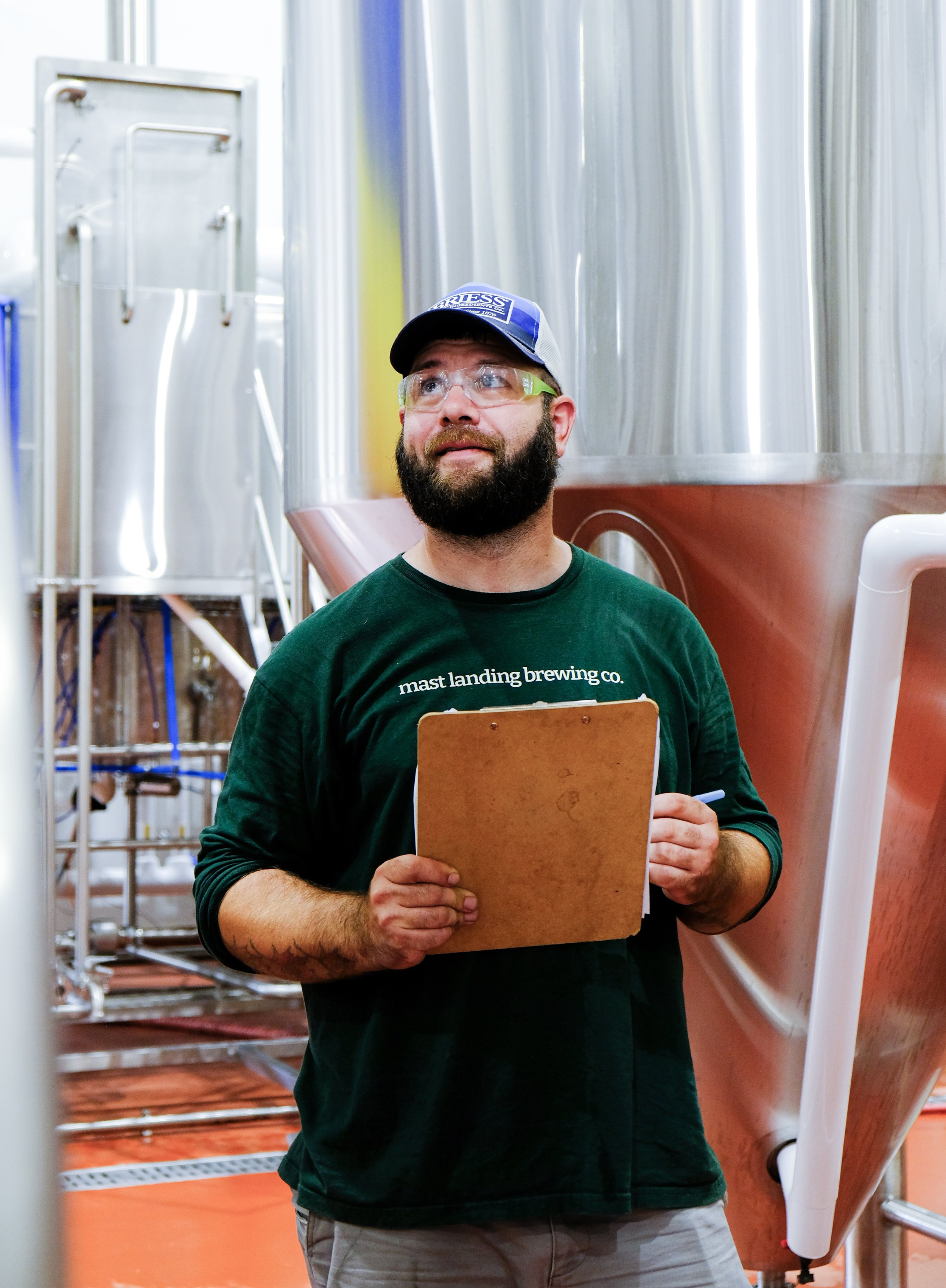  andrew working in the westbrook brewery 