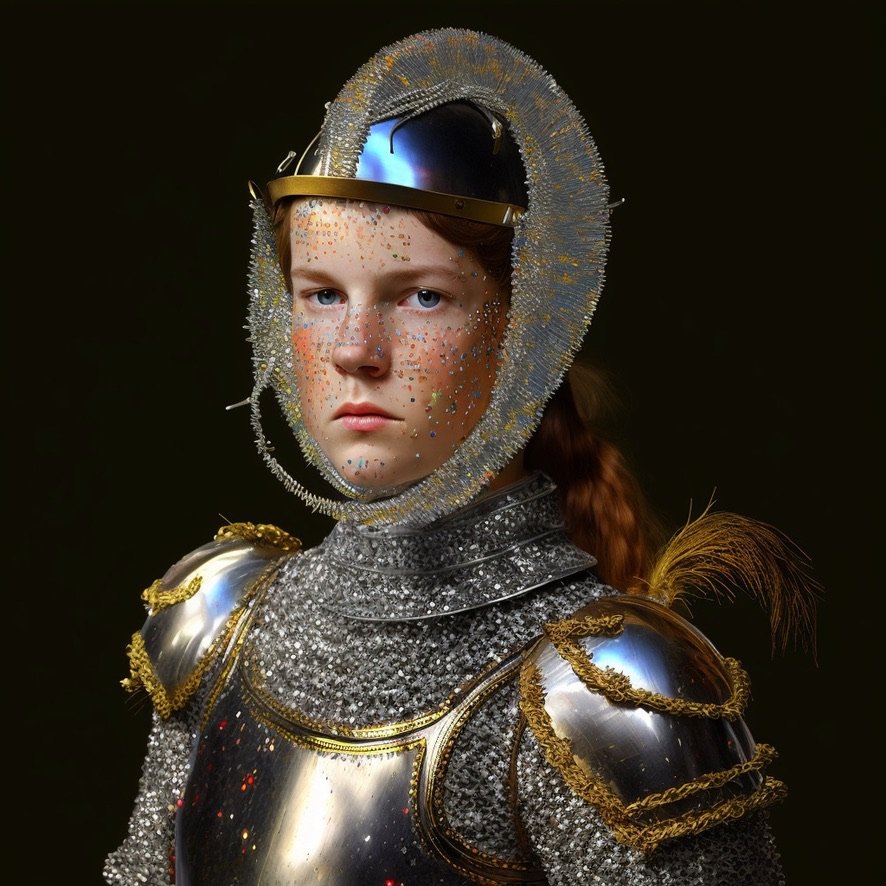Warrior in her youth
