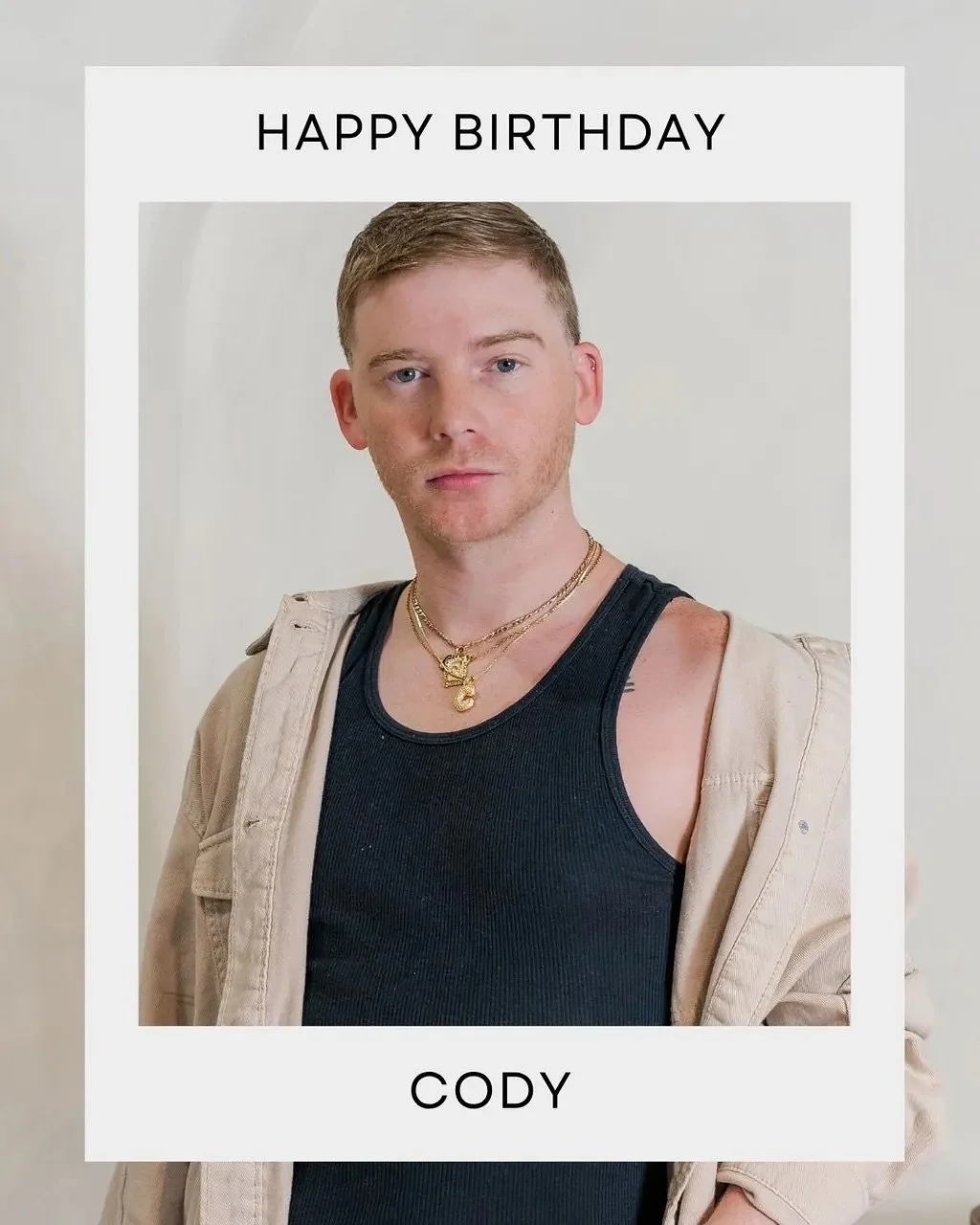 Happy Birthday to our Guest Coordinator, Cody! 🎉 

Funny. Passionate. Optimistic. Cody brings the energy, the laughter, and the heart to J Gold every single day. Whether he&rsquo;s greeting guests with his signature smile or keeping the front desk r