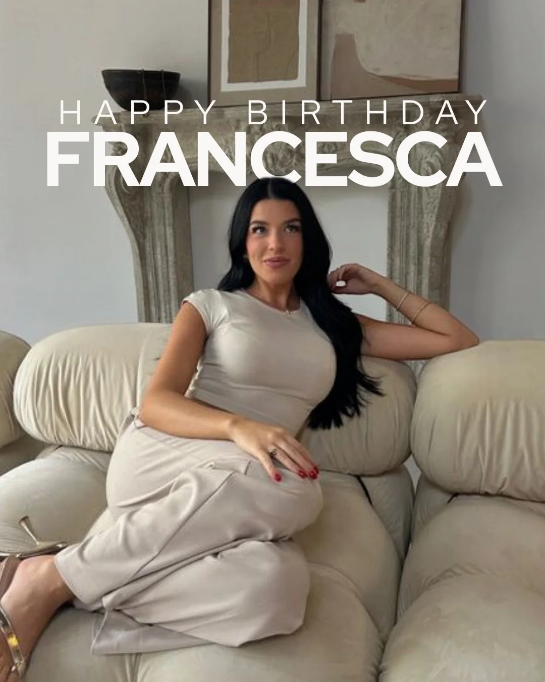 Happy Birthday, Francesca ✨🤍 

So grateful for you, your talent, and the energy you bring into our space every day. We hope today feels as special as you make everyone else feel. 

Cheers to another beautiful year ahead 🥂💫 

𝗝 𝗚𝗼𝗹𝗱 𝗦𝗮𝗹𝗼𝗻