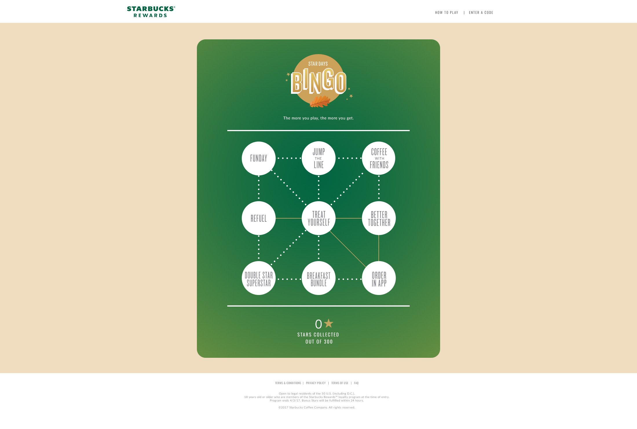 Visitors begin with a blank bingo card, where by purchasing specific drinks, they complete "challenges" to fill their board
