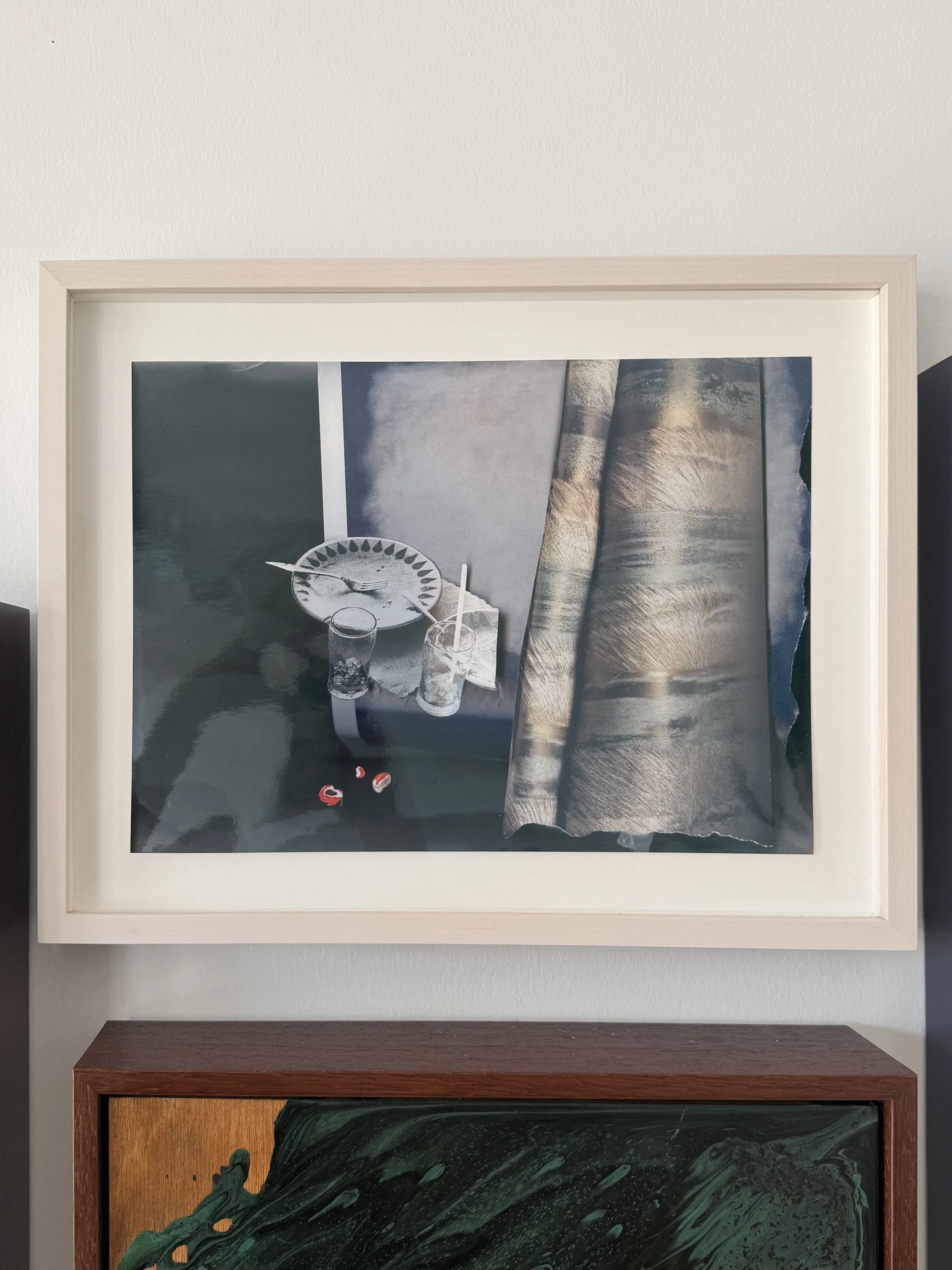 Laura Letinsky
Albeit Series, 2025 Chromogenic Print
White Wash Frame, Optium 
4650.00