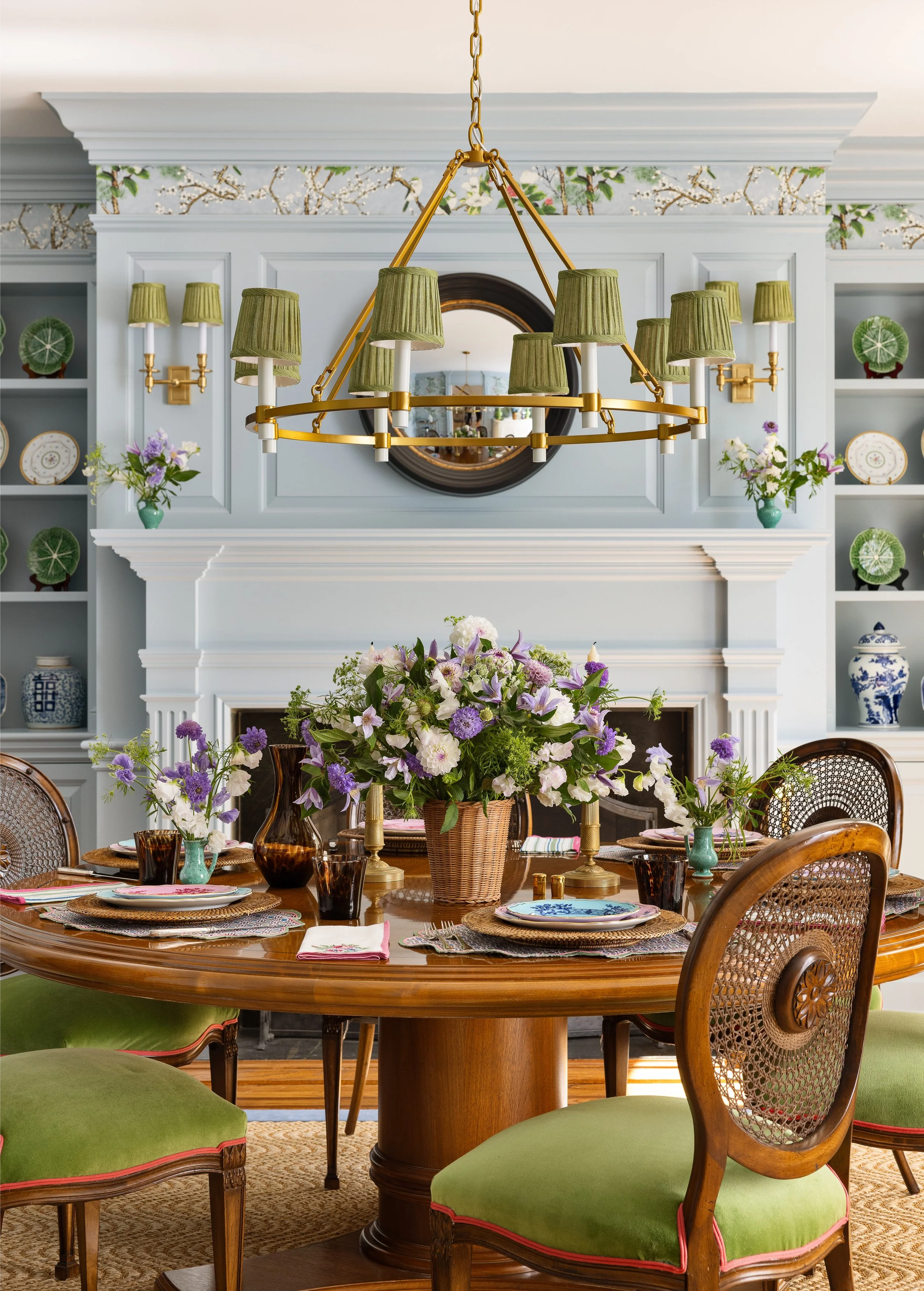 Baxter Design NY | Kate Chapman | Fox Meadow North | Portfolio | Dining Room