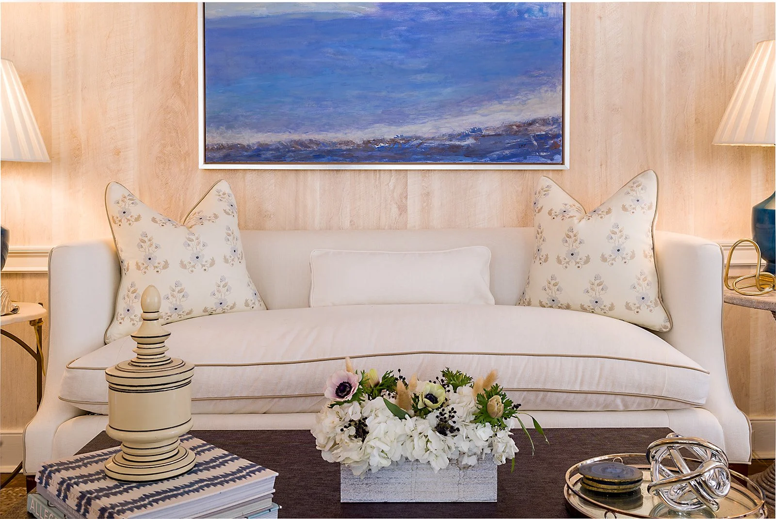 Baxter Design NY | Kate Chapman | Interiors | Lloyd Harbor Historic Home | Living Room