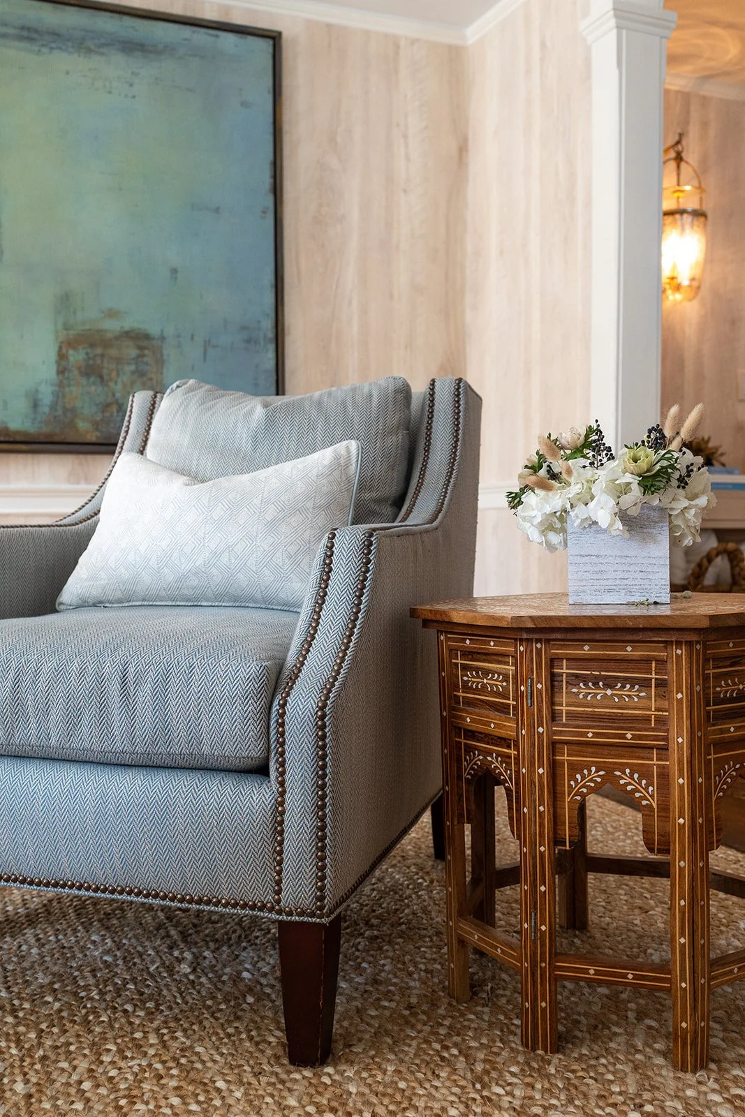 Baxter Design NY | Kate Chapman | Interiors | Lloyd Harbor Historic Home | Living Room