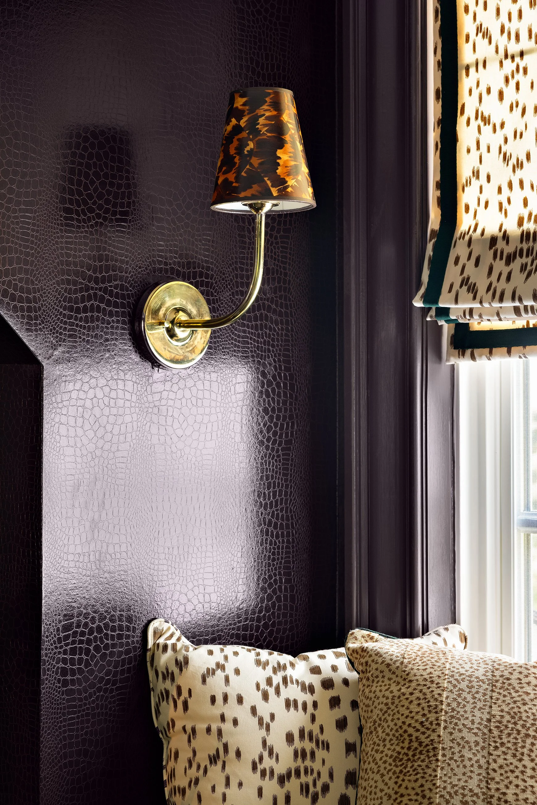 Baxter Design NY | Kate Chapman | Fox Meadow North | Portfolio | Window Seat | Living Room