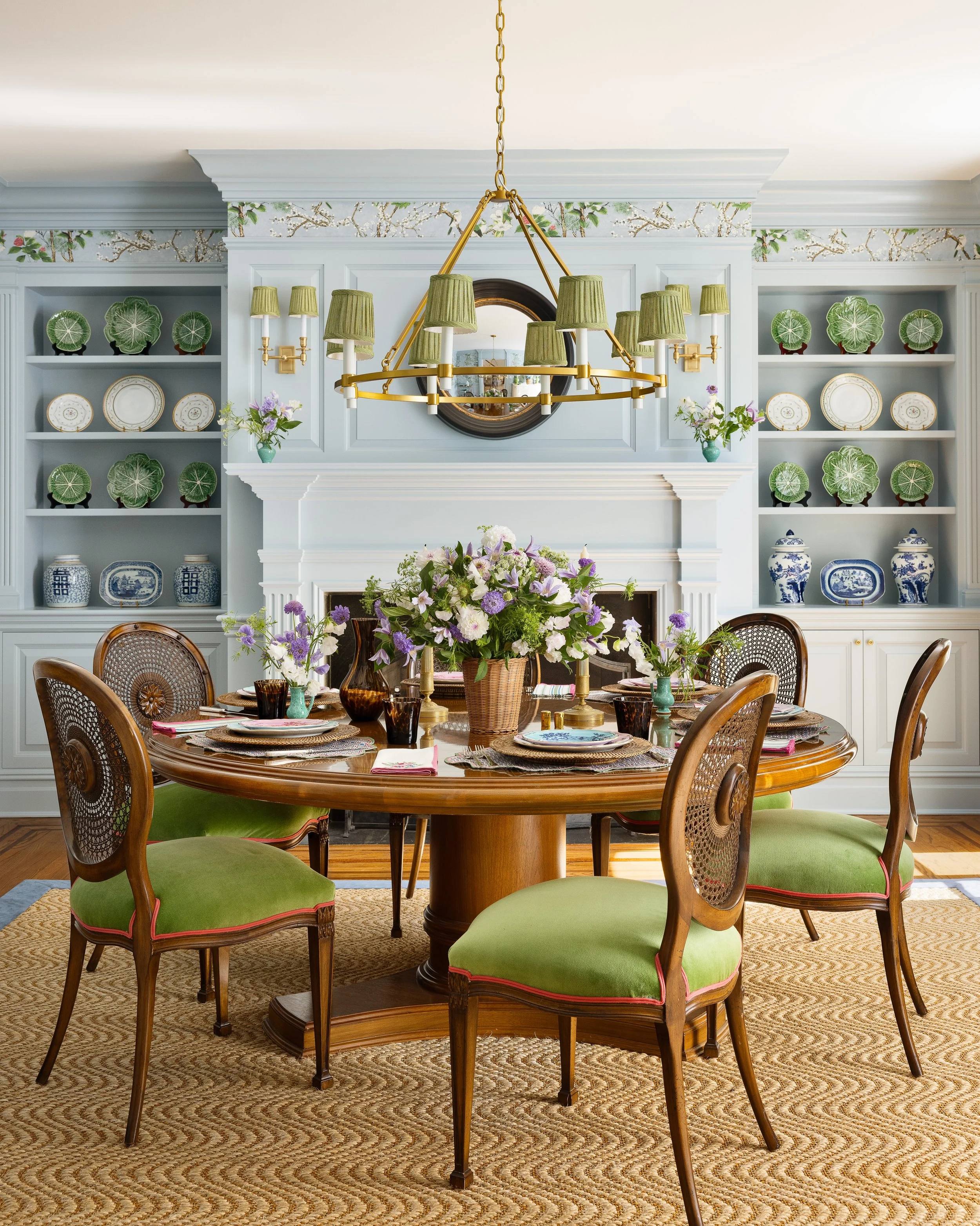 Baxter Design NY | Kate Chapman | Fox Meadow North | Portfolio | Dining Room
