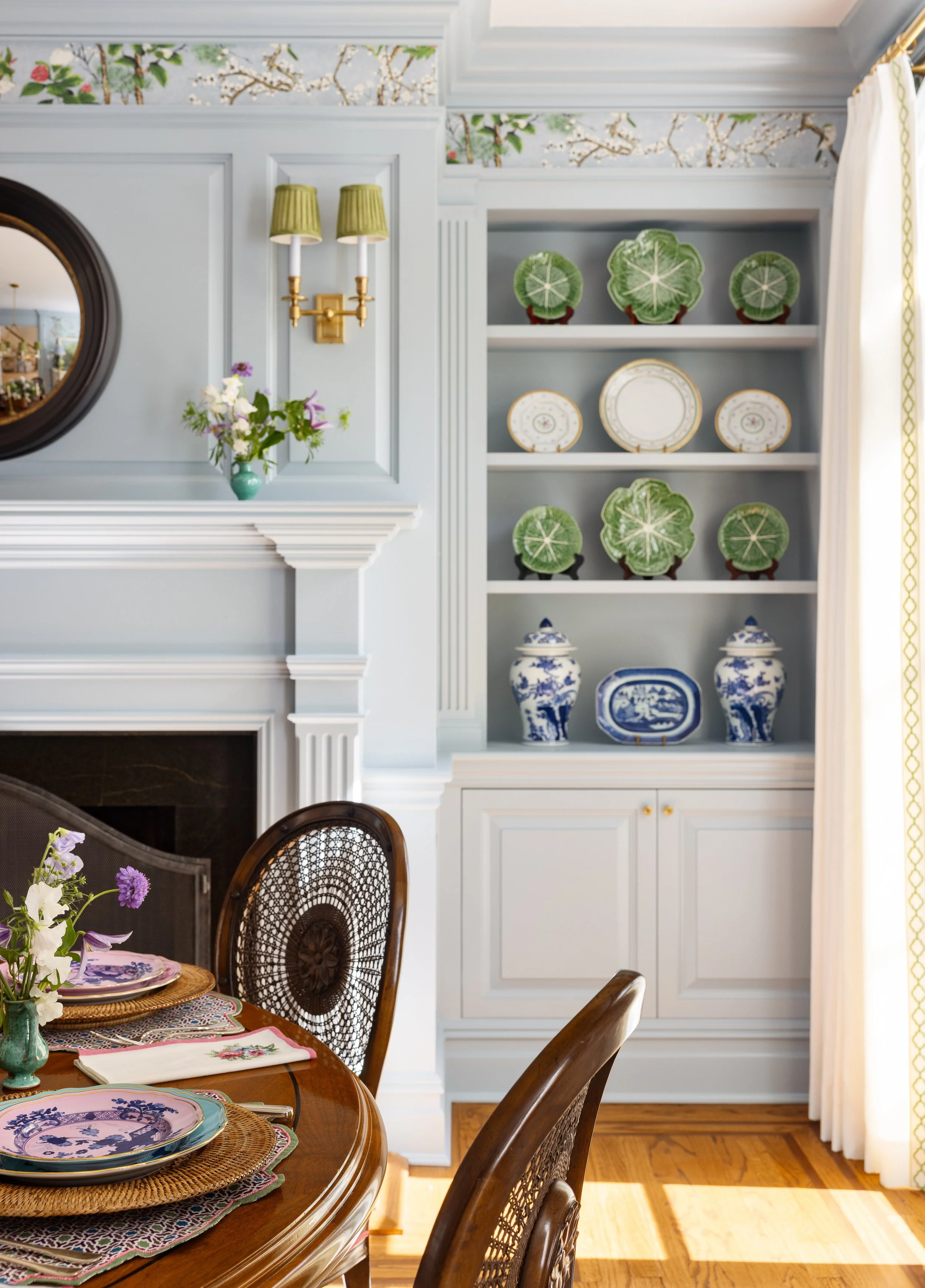Baxter Design NY | Kate Chapman | Fox Meadow North | Portfolio | Dining Room