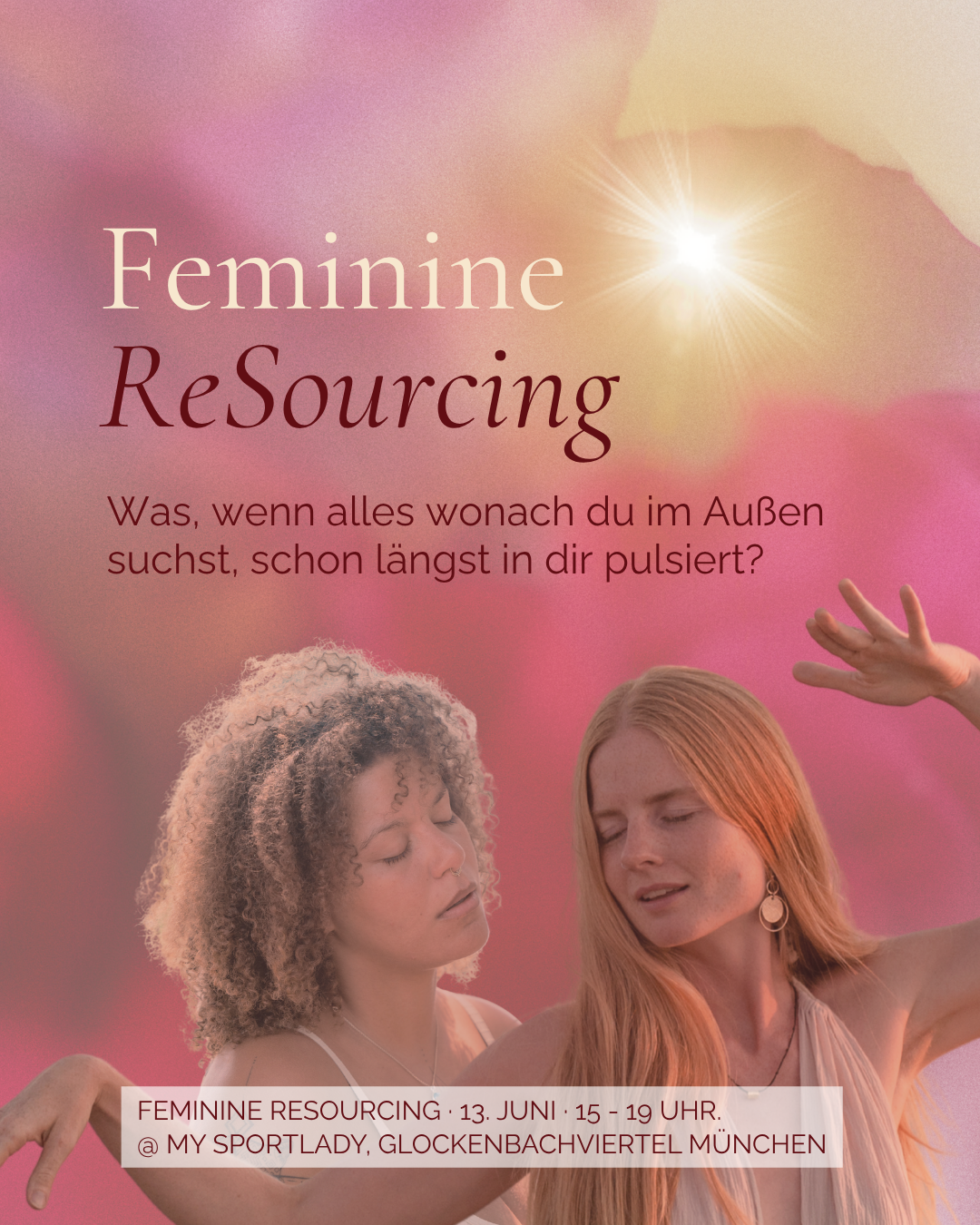 Feminine ReSourcing - 13. Juni 2026 · 15 - 19 Uhr · MySportlady, München