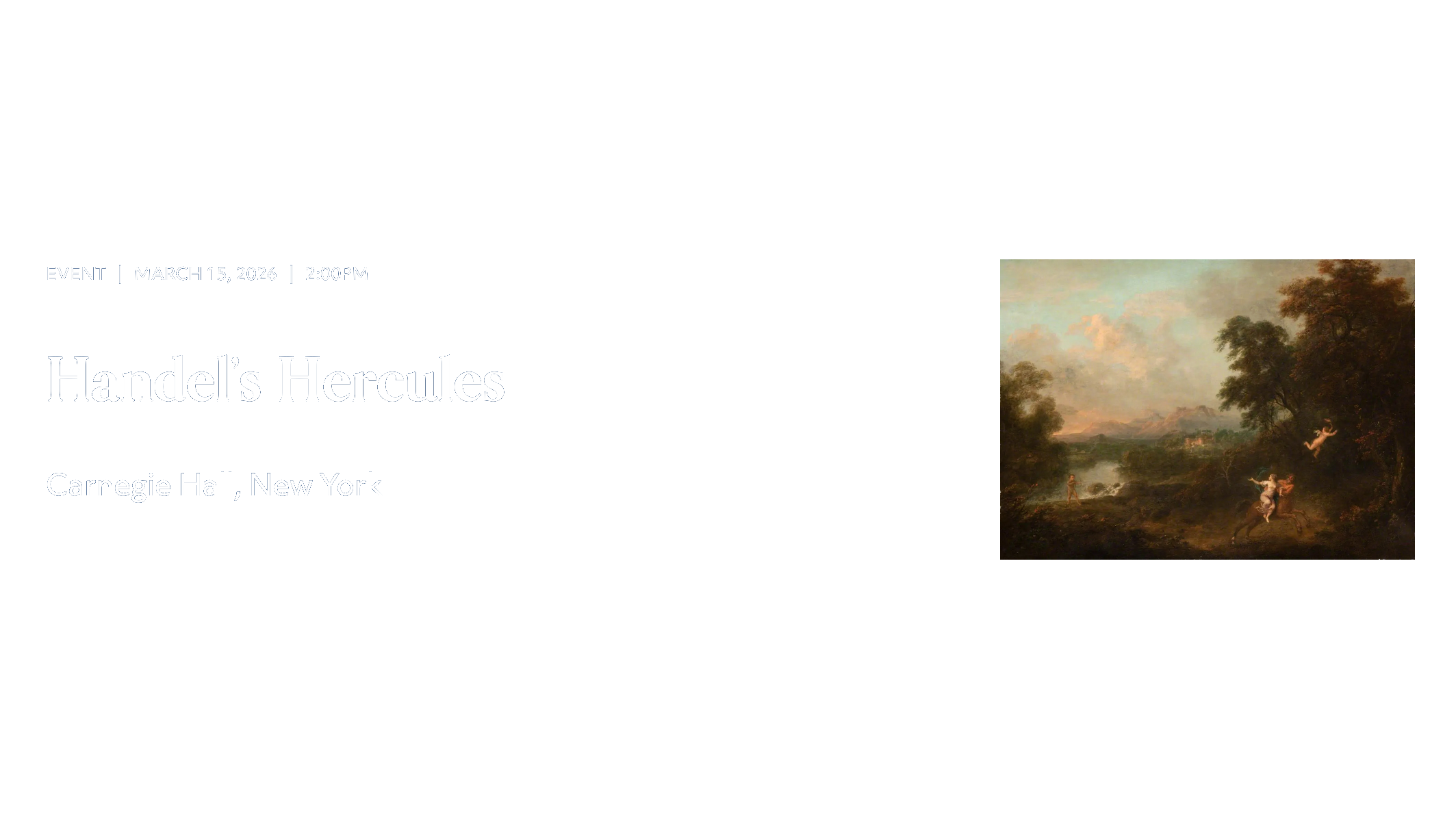 Handel: Hercules