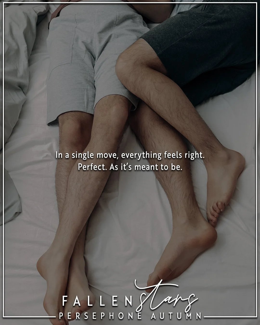 Have I told you lately that I love Oliver and Levi?
It's been a minute 🫣 but I love them so freaking much!

In a single move, everything feels right. Perfect. As it's meant to be.

Read Fallen Stars in KU!
https://books2read.com/FallenStars-SB3

🩵 
