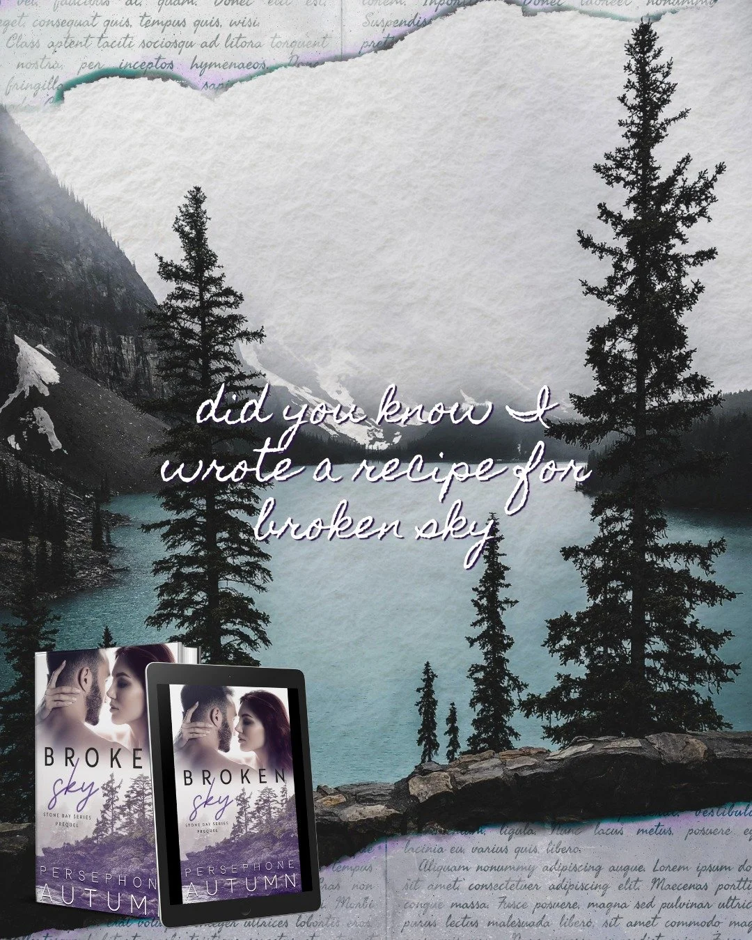 🍝 HAPPY NATIONAL PASTA DAY 🍝

If you know me, you know I'm a big fan of carbs, especially pasta.

But did you know I wrote a pasta recipe for Broken Sky? Yep. When I first wrote this novella, it was for an anthology. As a preorder incentive, all th