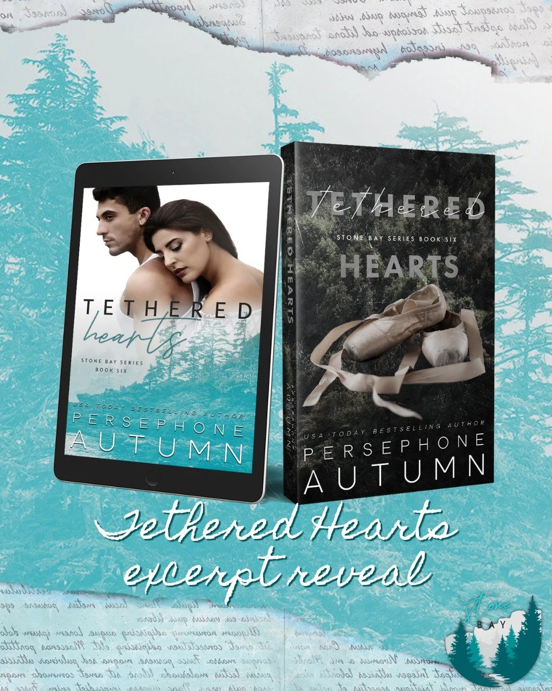 🩰🪶 TETHERED HEARTS EXCERPT REVEAL 🪶🩰

Be sure to swipe all the way through 🥰 or read below.

🩰 Tethered Hearts: https://mybook.to/TetheredHearts
⛰️ Stone Bay series in KU: https://mybook.to/StoneBay

His chest vibrates with a low, throaty hum. 