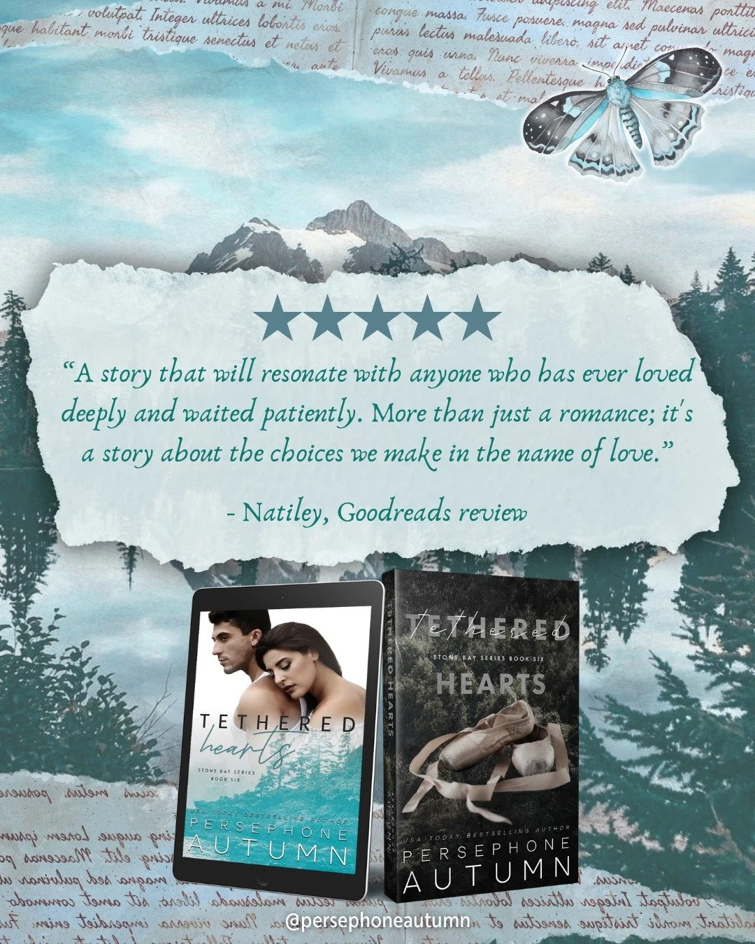 I've been up in my feels reading Tethered Hearts reviews π©΅ Thank you is nowhere near enough!
πͺΆ Read Tethered Hearts in KU: https://books2read.com/TetheredHearts
β°οΈ Read the series in KU: https://mybook.to/StoneBay
π©° a burn so slow, you’ll