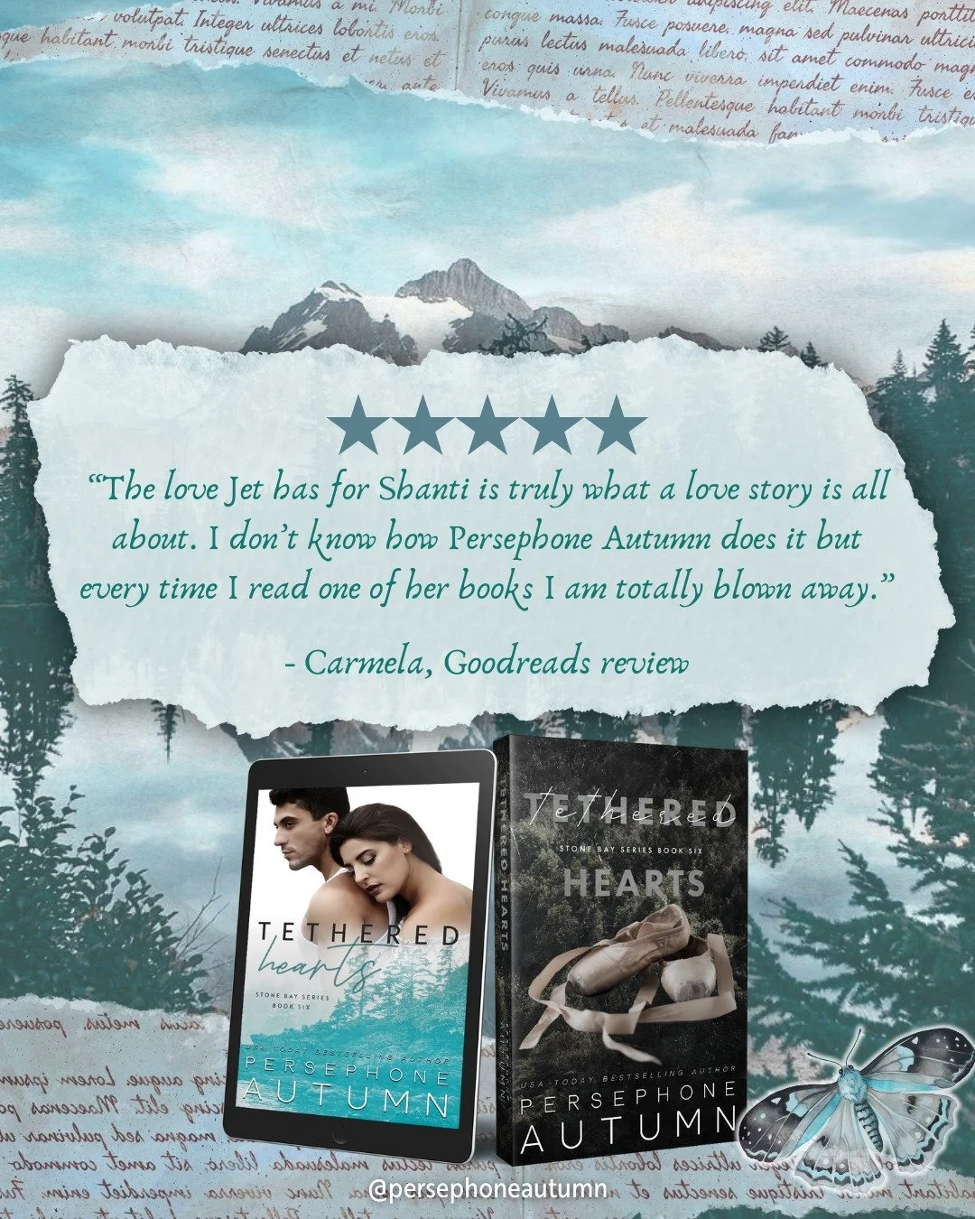 This review was the best hug ever 🫶🏻

🪶 Tethered Hearts: https://books2read.com/TetheredHearts
⛰️ Stone Bays series: https://mybook.to/StoneBay

🩰 a burn so slow, you&rsquo;ll throw the book
🪶 right person, wrong time
🩰 golden retriever mmc
🪶 