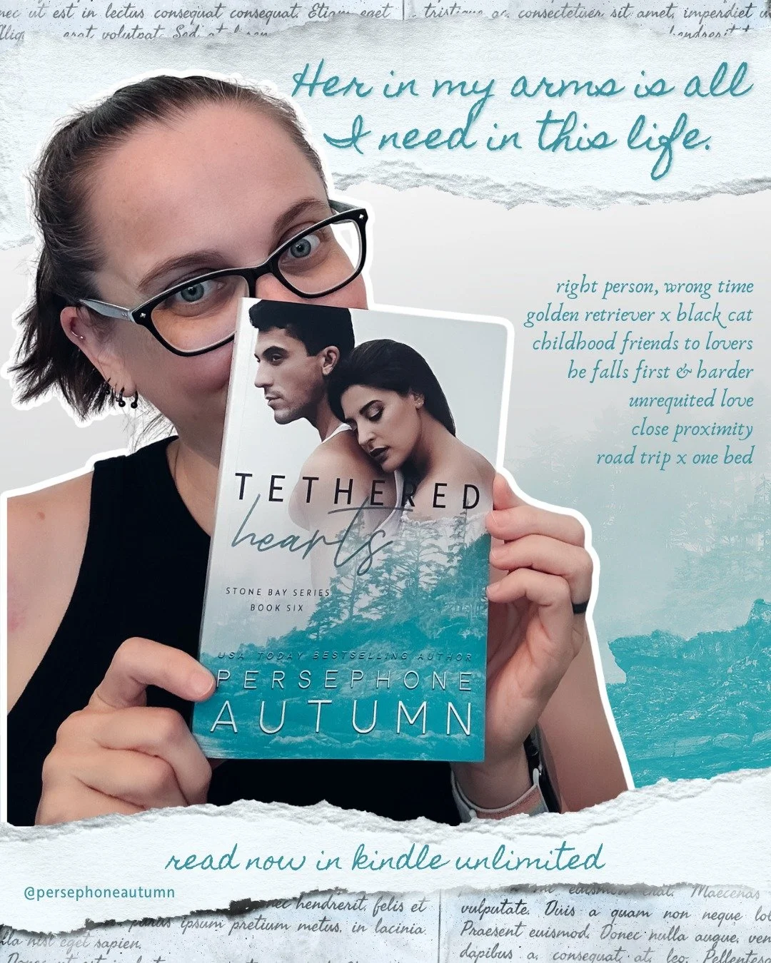 Need a weekend read with all the feels? Tethered Hearts is live and available to read in Kindle Unlimited!

Her in my arms is all I need in this life.

🦋 Tethered Hearts: https://books2read.com/TetheredHearts
⛰️ Stone Bay series: https://mybook.to/S
