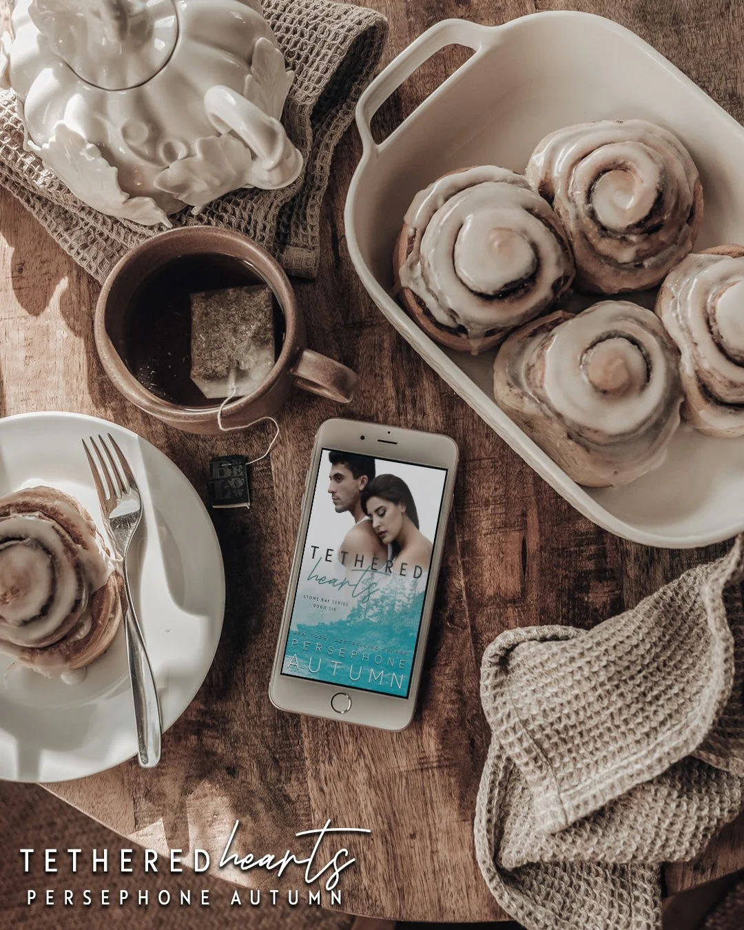 Who else loves warm, gooey cinnamon rolls?

Jet is definitely more golden retriever than cinnamon roll, but he is sweet and warm and makes you feel good 🥹

Read Jet &amp; Shanti's story, Tethered Hearts, in ebook, print, or KU now!
🪶 https://books2